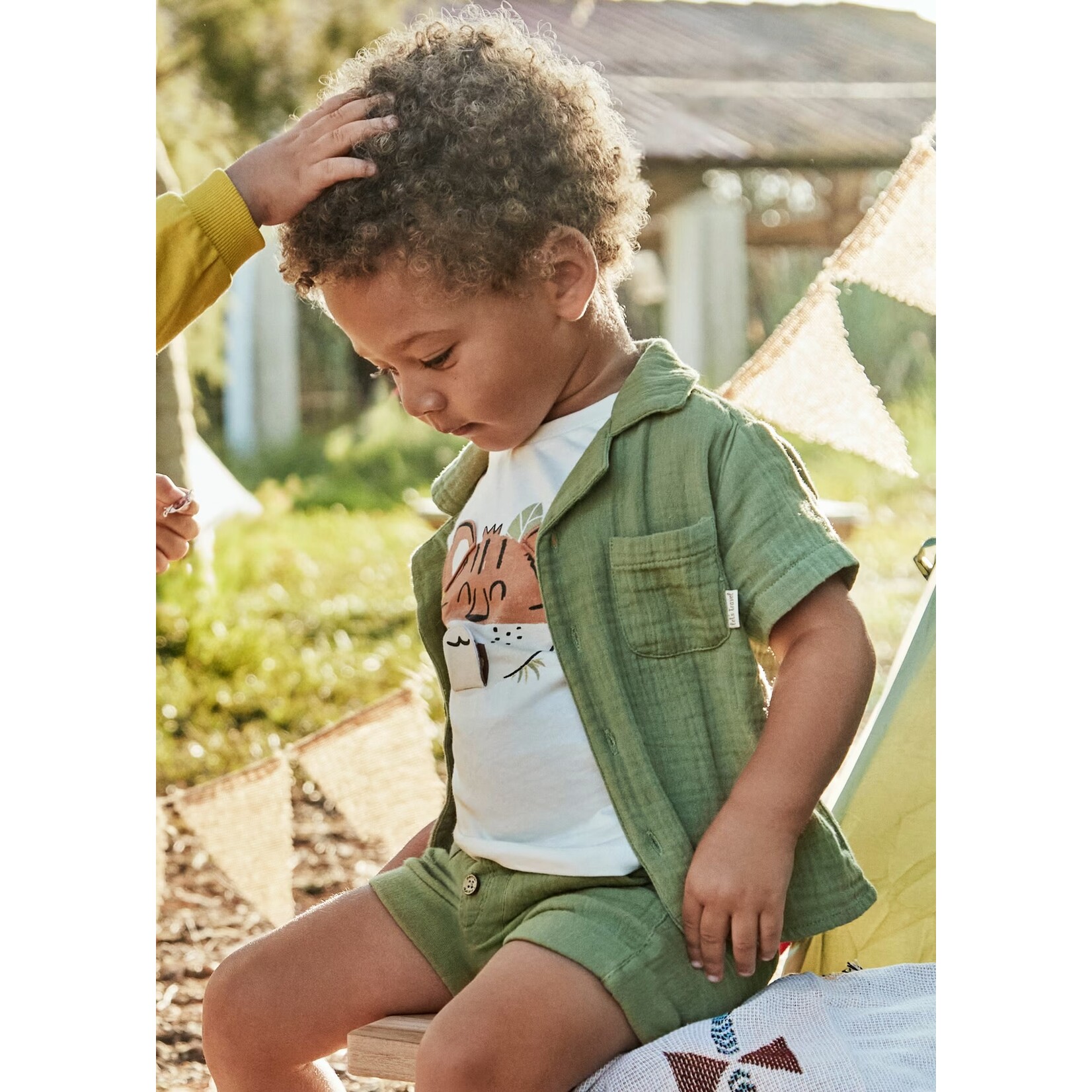 Mayoral Mayoral - Short Sleeve Button Shirt