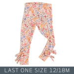 Gigi & Max Gigi & Max - Floral Bunny Bow Leggings