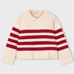Mayoral Mayoral - Striped Knit Sweater