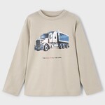 Mayoral Mayoral - L/S Truck T-Shirt