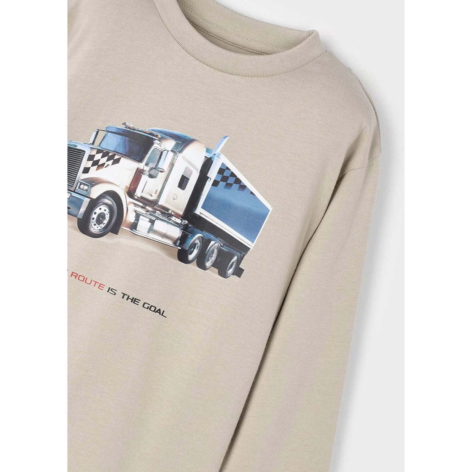 Mayoral Mayoral - L/S Truck T-Shirt