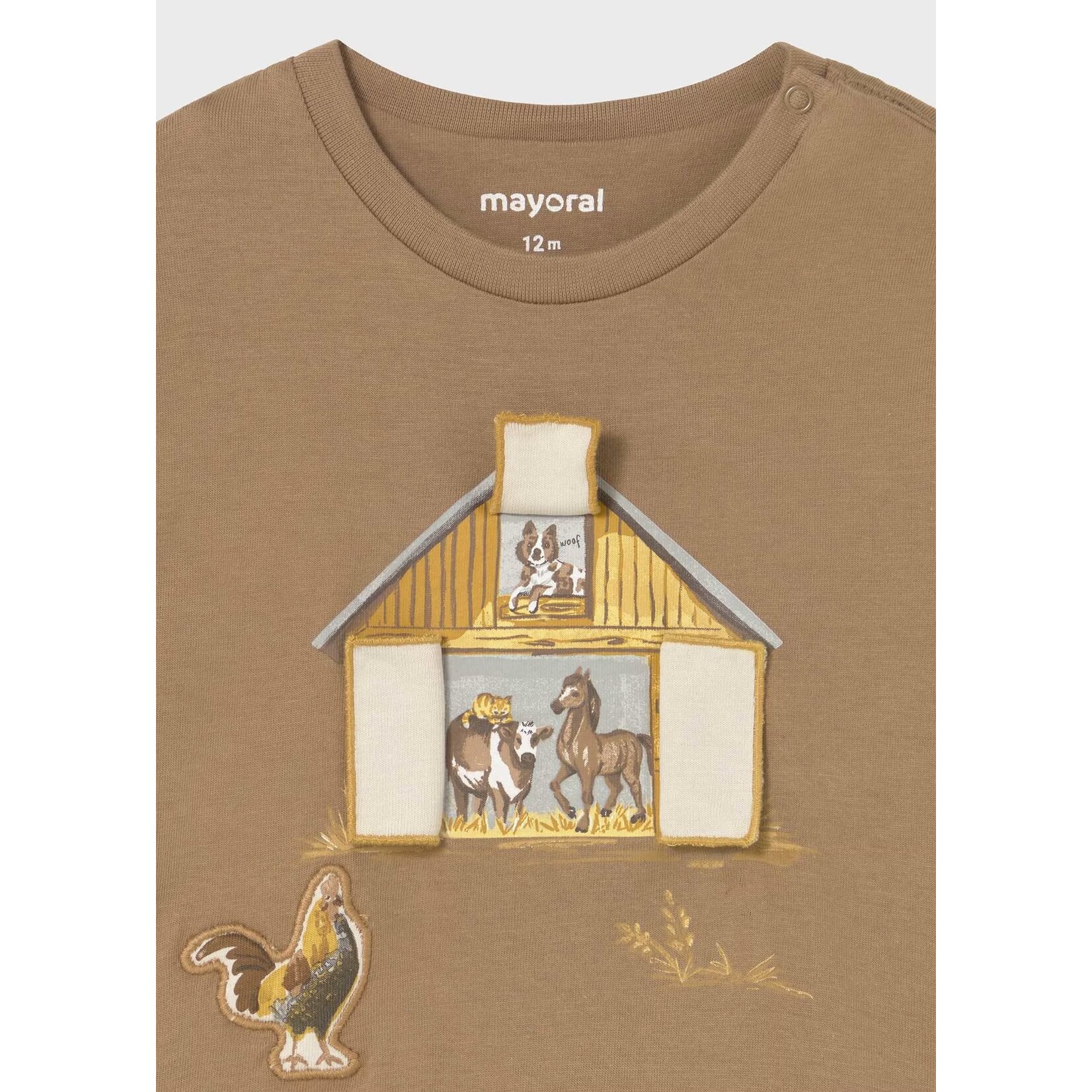 Mayoral Mayoral - L/S Play Bar Shirt