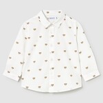 Mayoral Mayoral - L/S Button Shirt With Bears