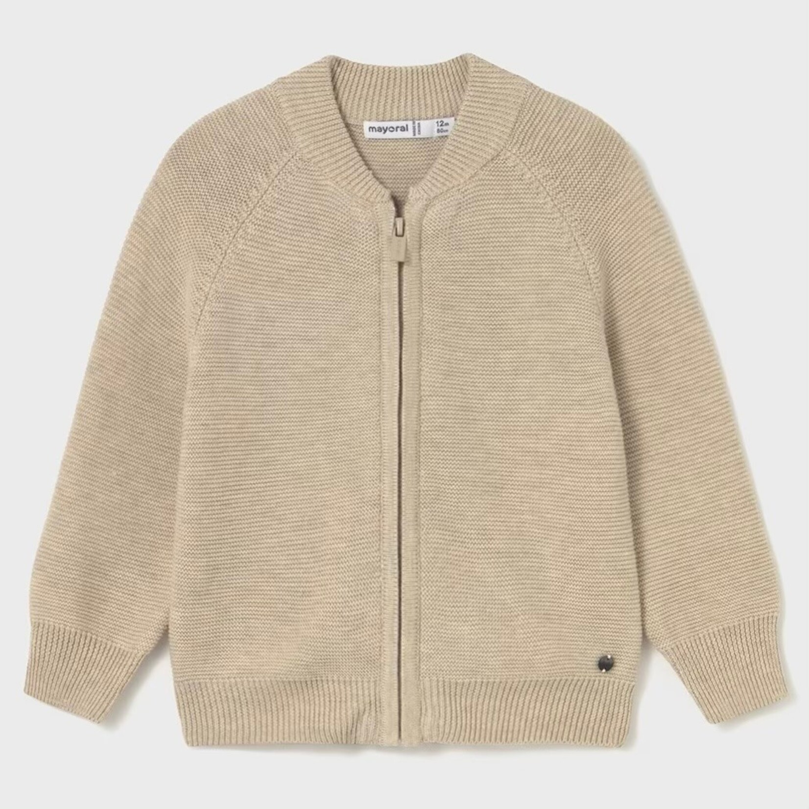 Mayoral Mayoral - Knitted Zip Up Sweater