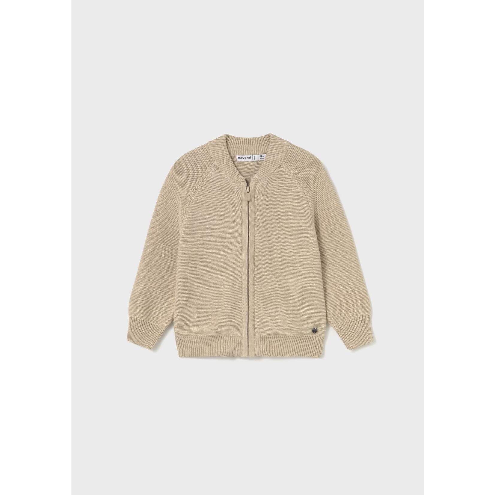 Mayoral Mayoral - Knitted Zip Up Sweater