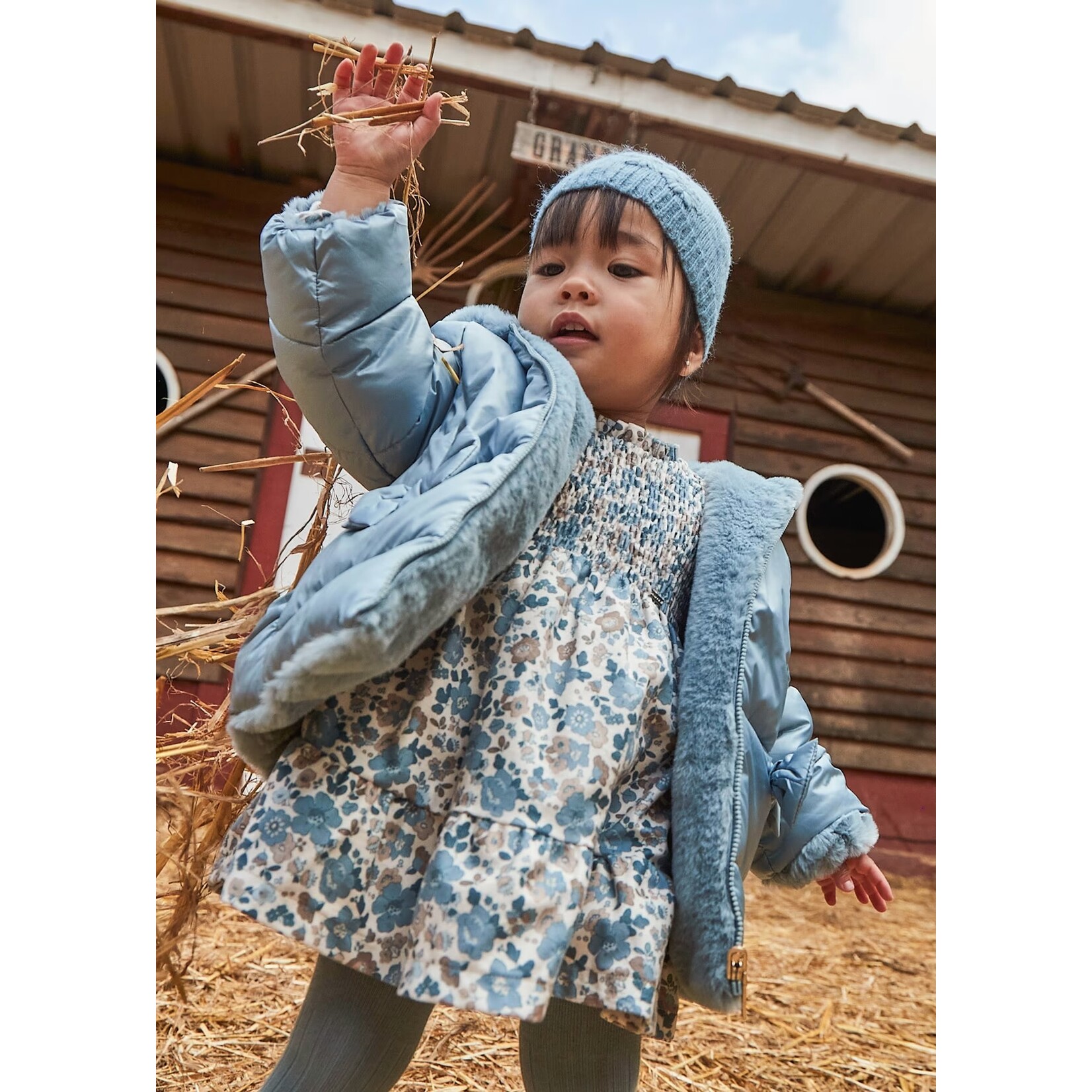 Mayoral Mayoral - Printed Soft Floral Dress