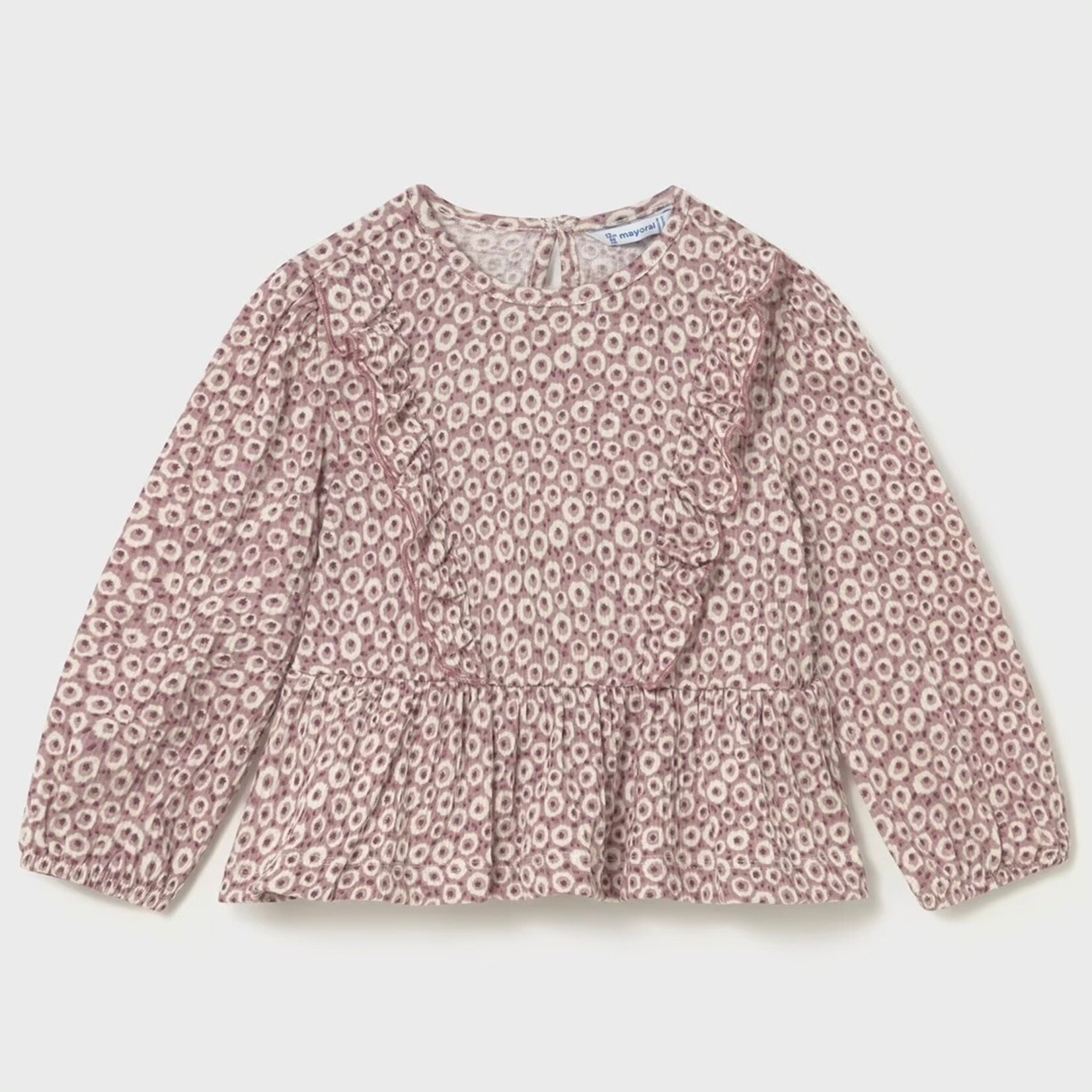 Mayoral Mayoral - Bambula Knit Print Blouse