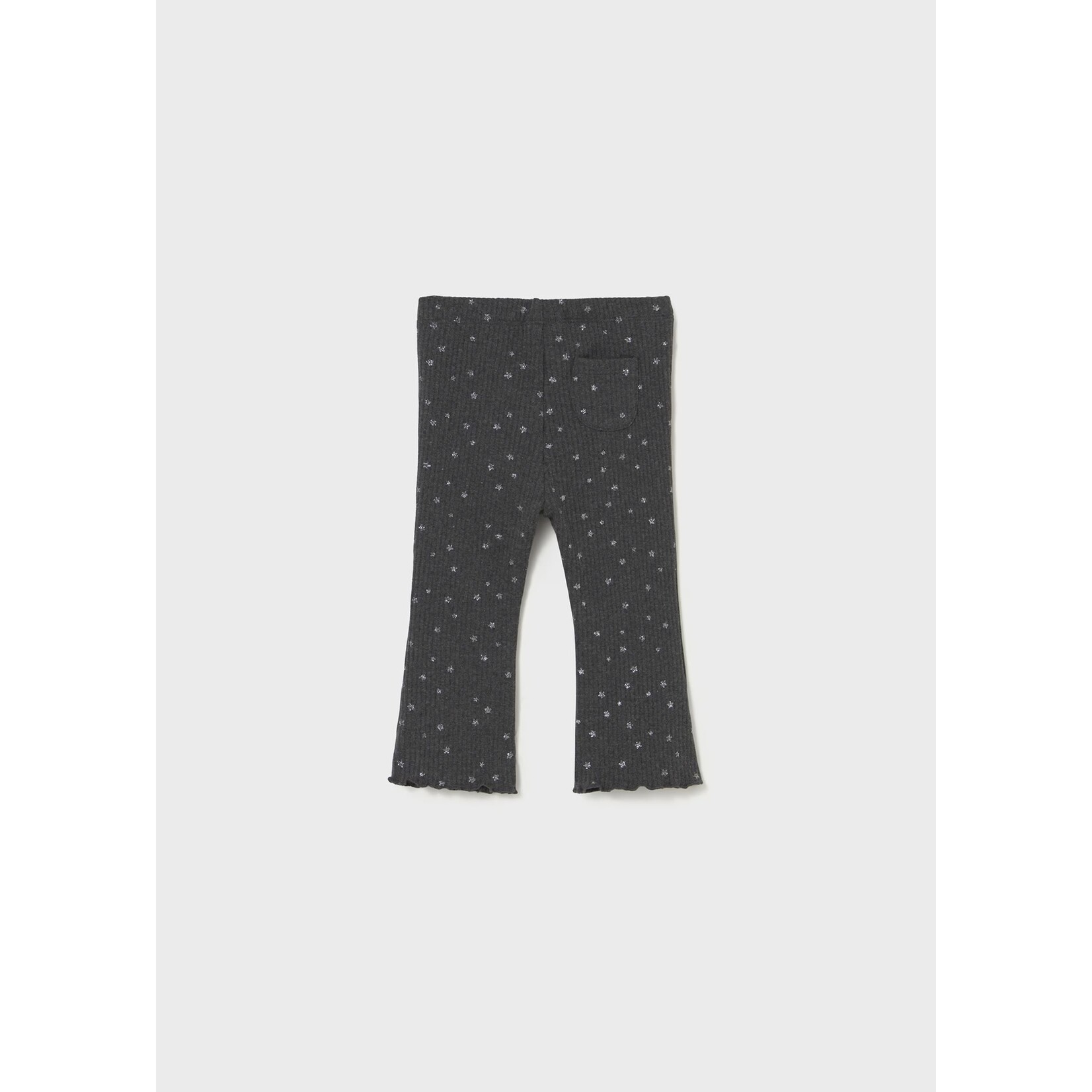 Mayoral Mayoral - Ribbed Flare Leggings With Stars