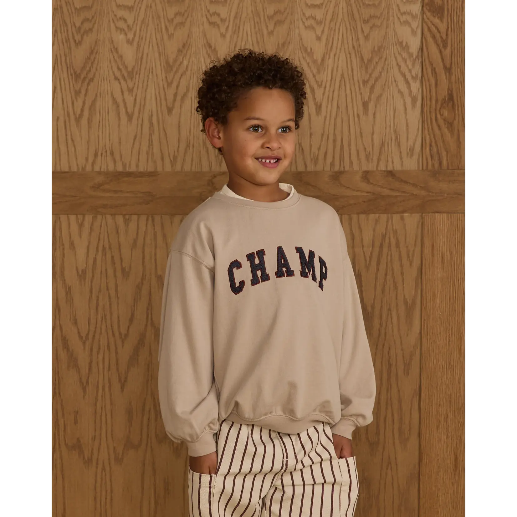 Rylee + Cru Rylee + Cru - Oversized Champ Sweatshirt