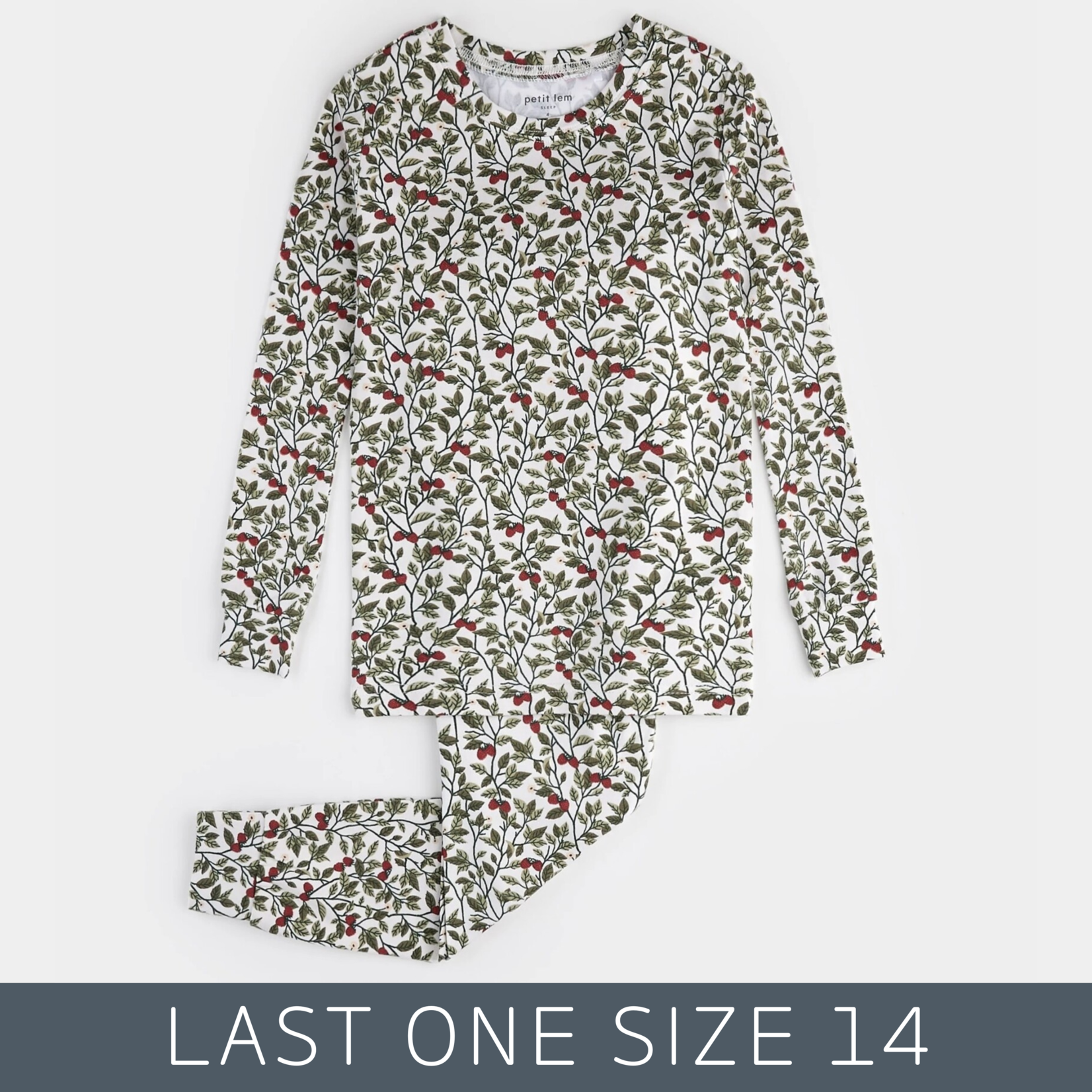 Petit Lem Petit Lem - Bush Print Jersey PJ Set