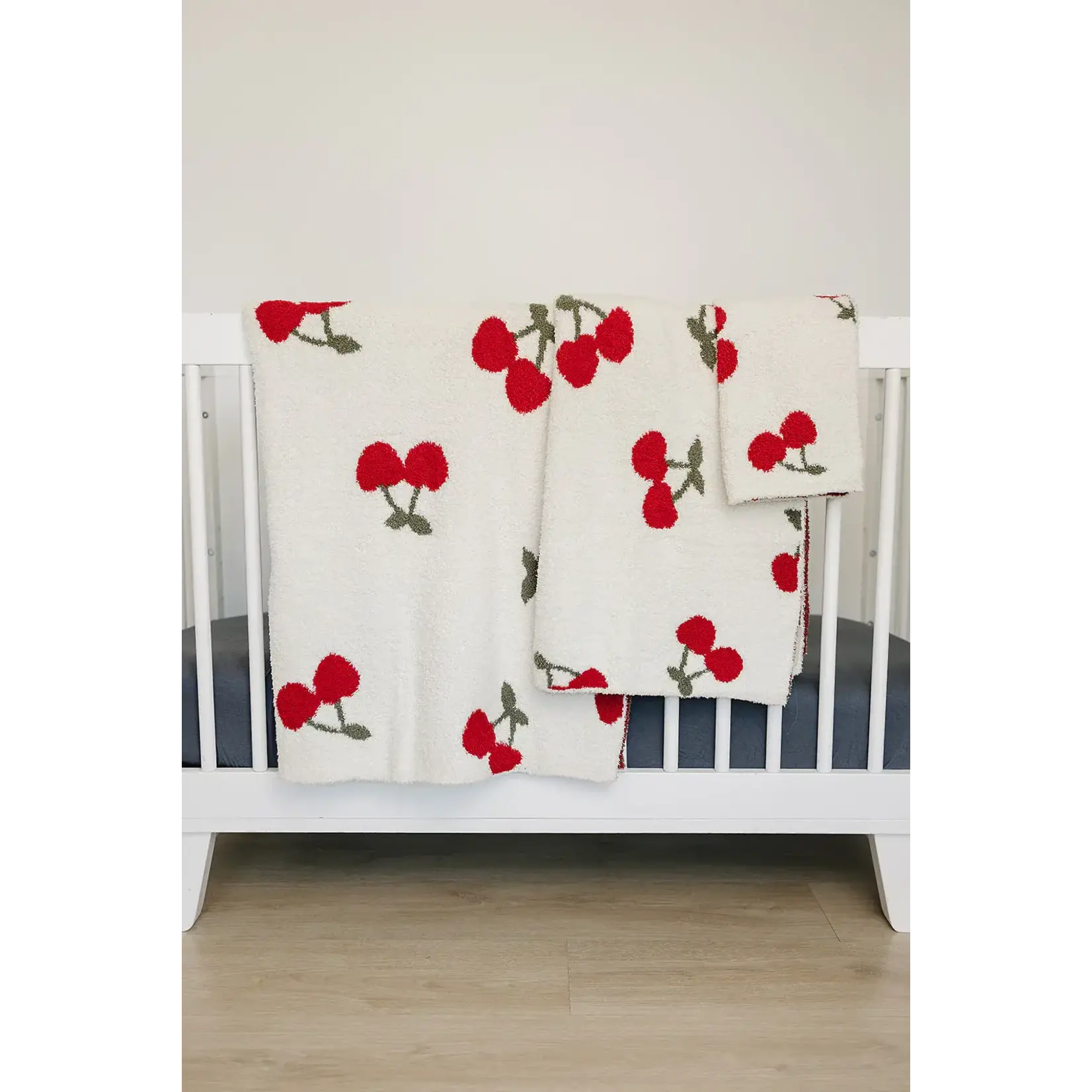 Mebie Baby Mebie Baby - Cherry Plush Blanket