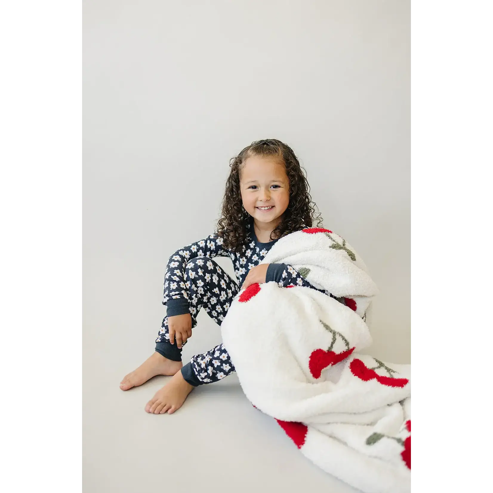 Mebie Baby Mebie Baby - Cherry Plush Blanket