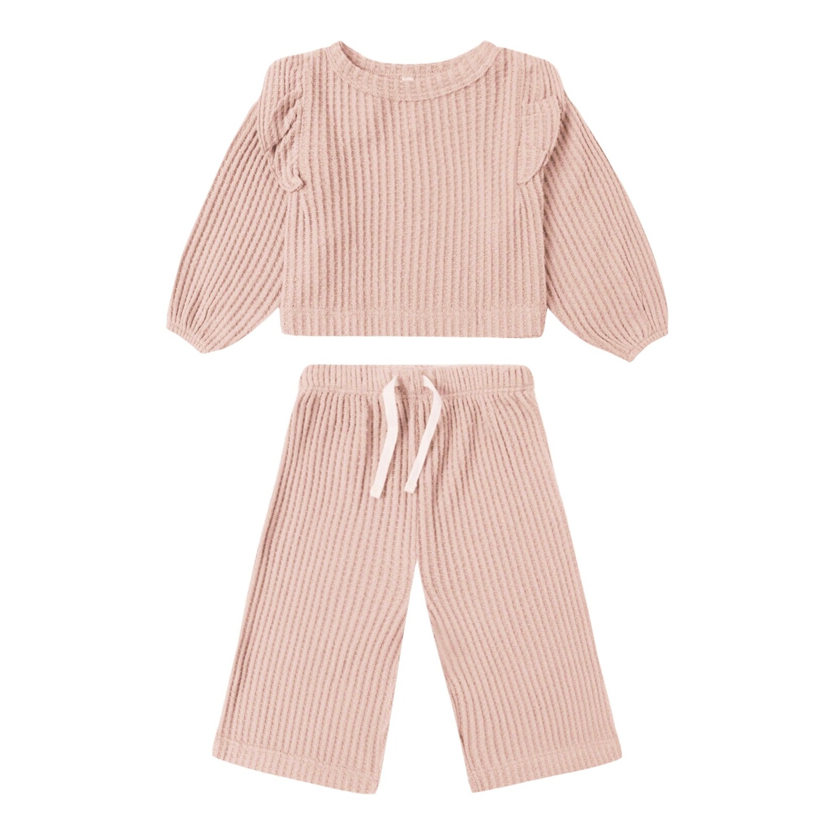 Quincy Mae Quincy Mae - Ruffle Cozy Set