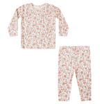 Quincy Mae Quincy Mae - Bamboo Bloom Zip Pajama Set