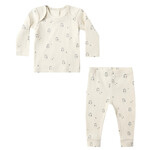 Quincy Mae Quincy Mae - Ribbed Tee  + Pant Set