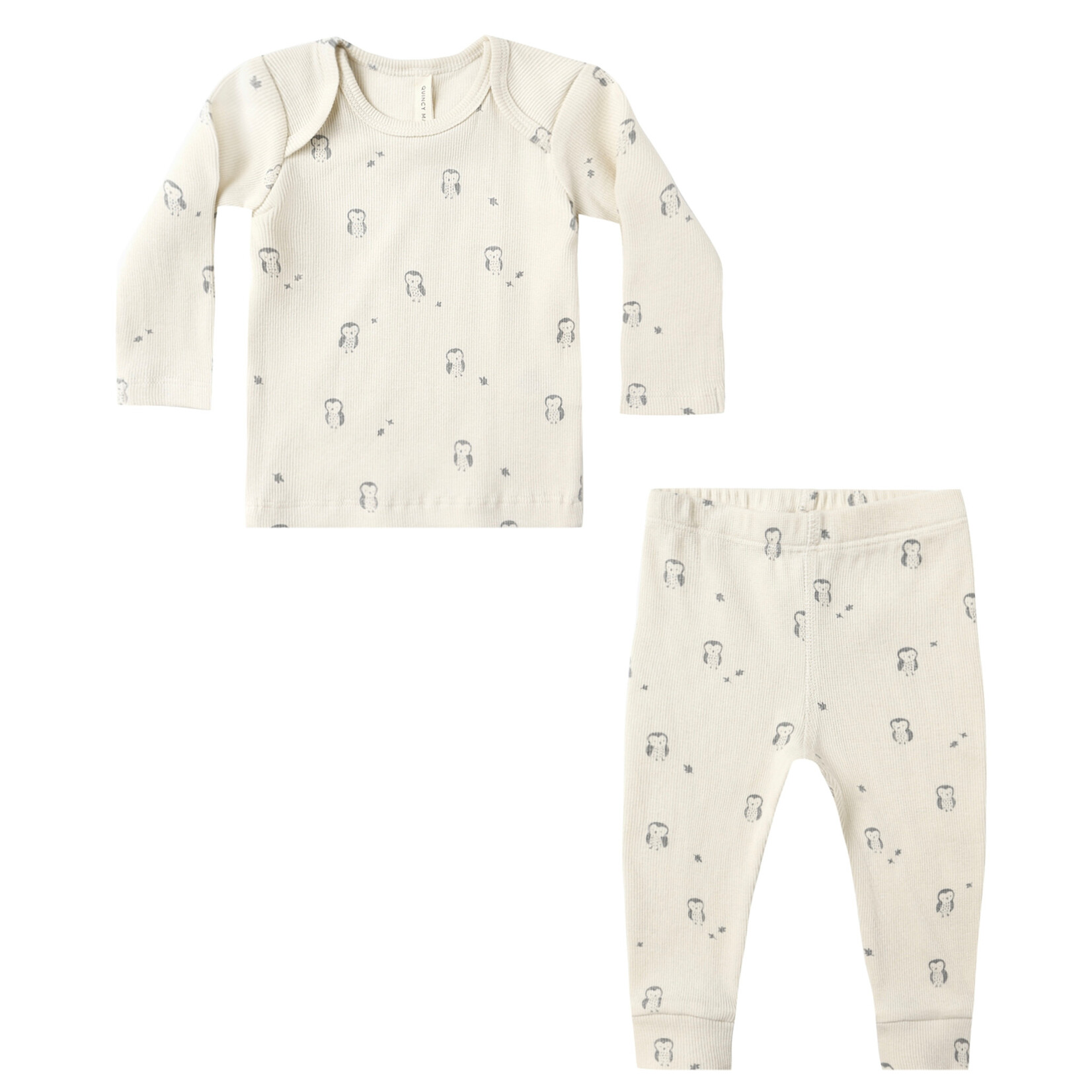Quincy Mae Quincy Mae - Ribbed Tee  + Pant Set