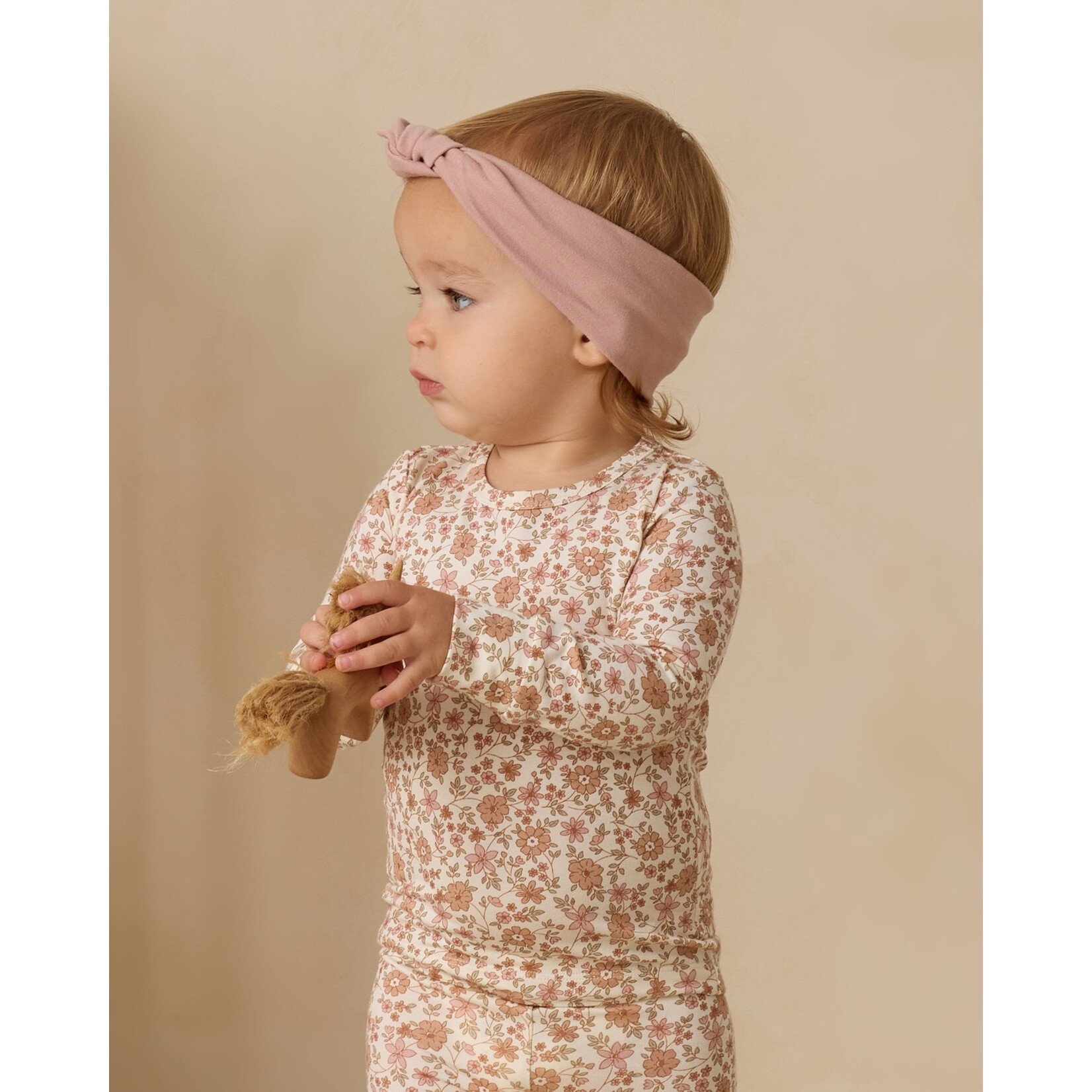 Quincy Mae Quincy Mae - Bamboo Bloom Zip Pajama Set