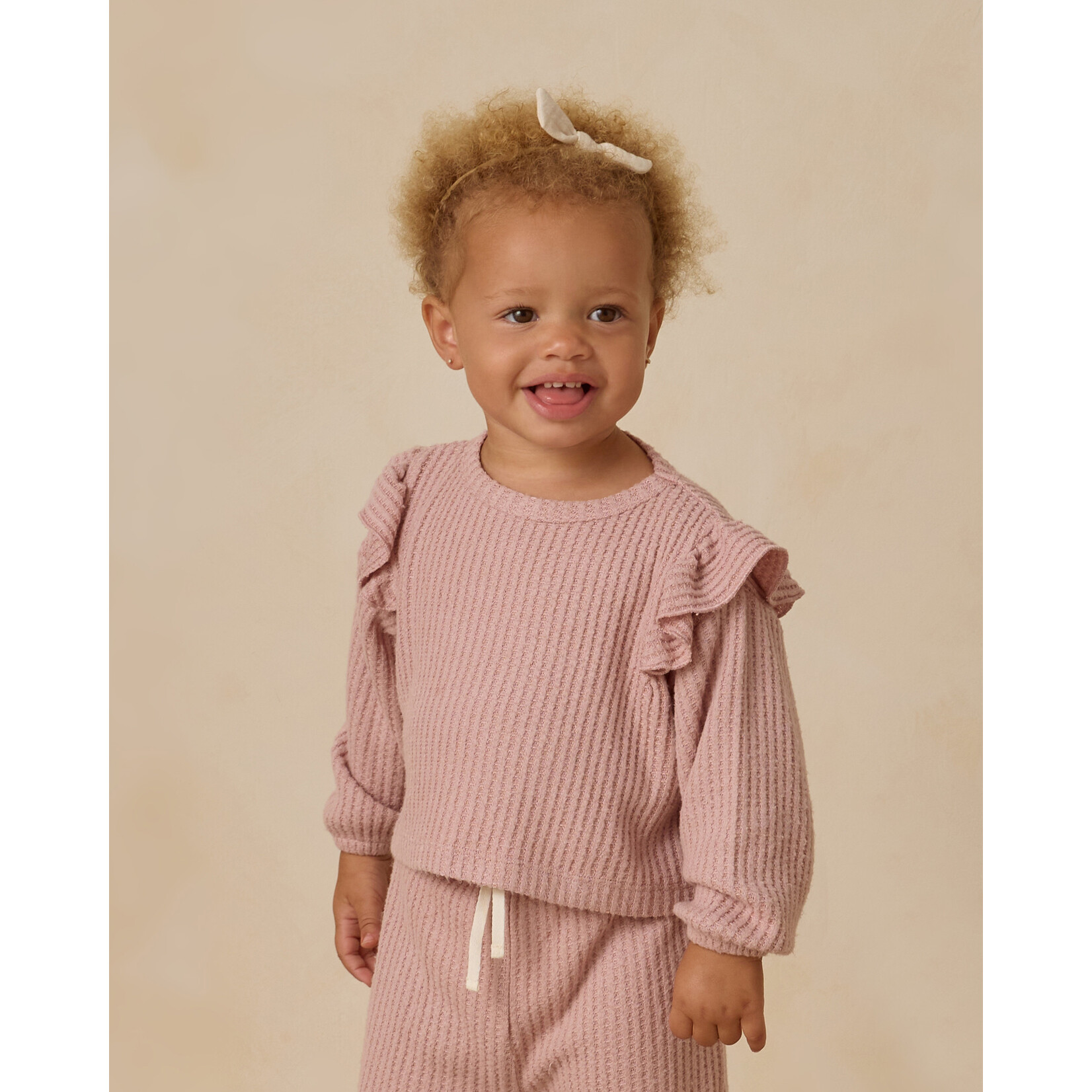 Quincy Mae Quincy Mae - Ruffle Cozy Set