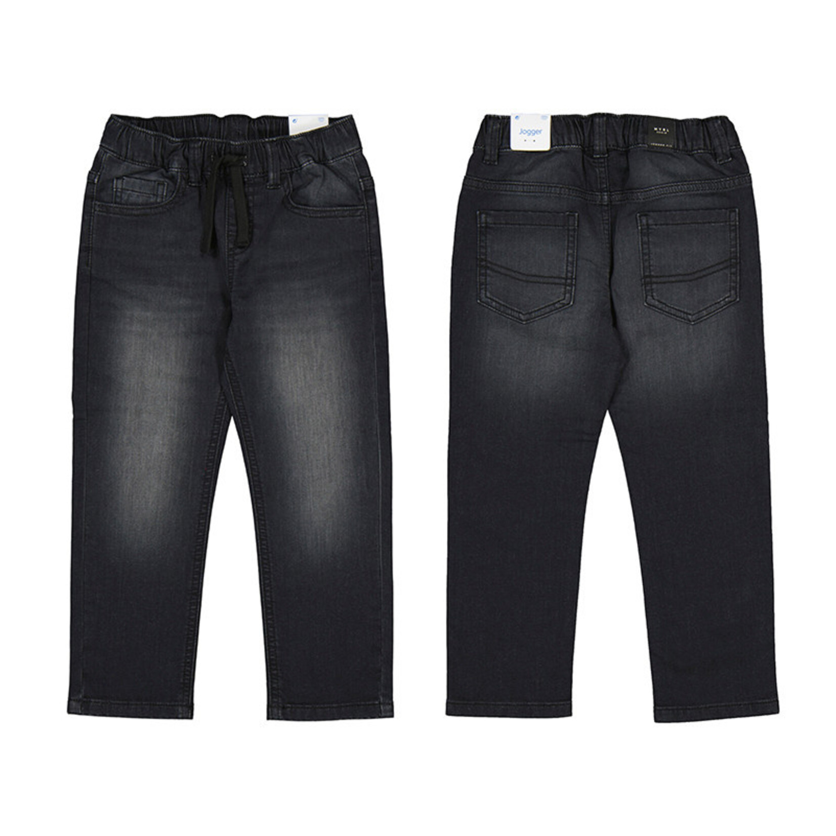 Mayoral Mayoral - Soft Denim Joggers With Drawstring (4566)