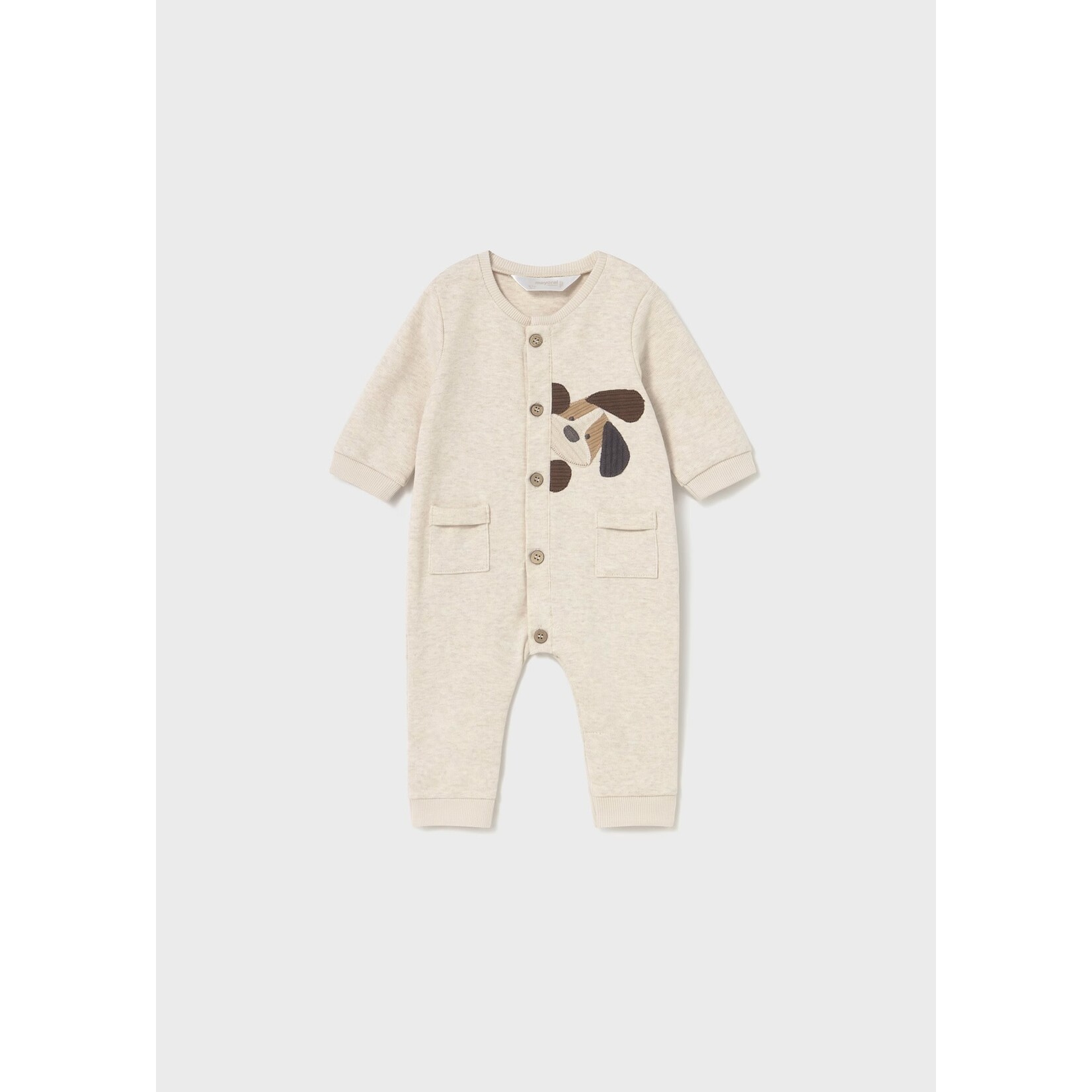 Mayoral Mayoral - Dog Embroidered One Piece (2731)