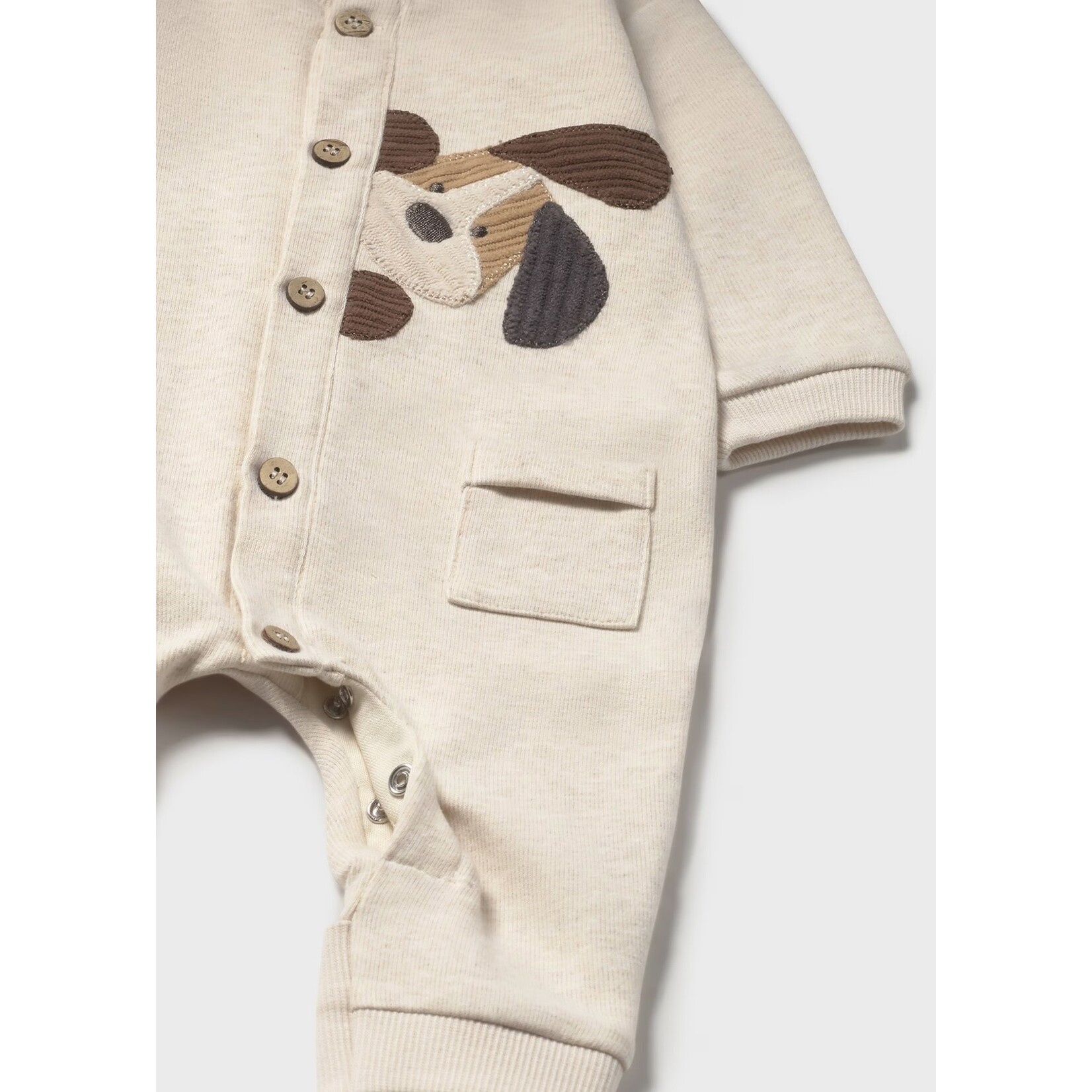 Mayoral Mayoral - Dog Embroidered One Piece (2731)