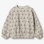 Wheat Wheat - L/S Lia Sweatshirt With Flowers