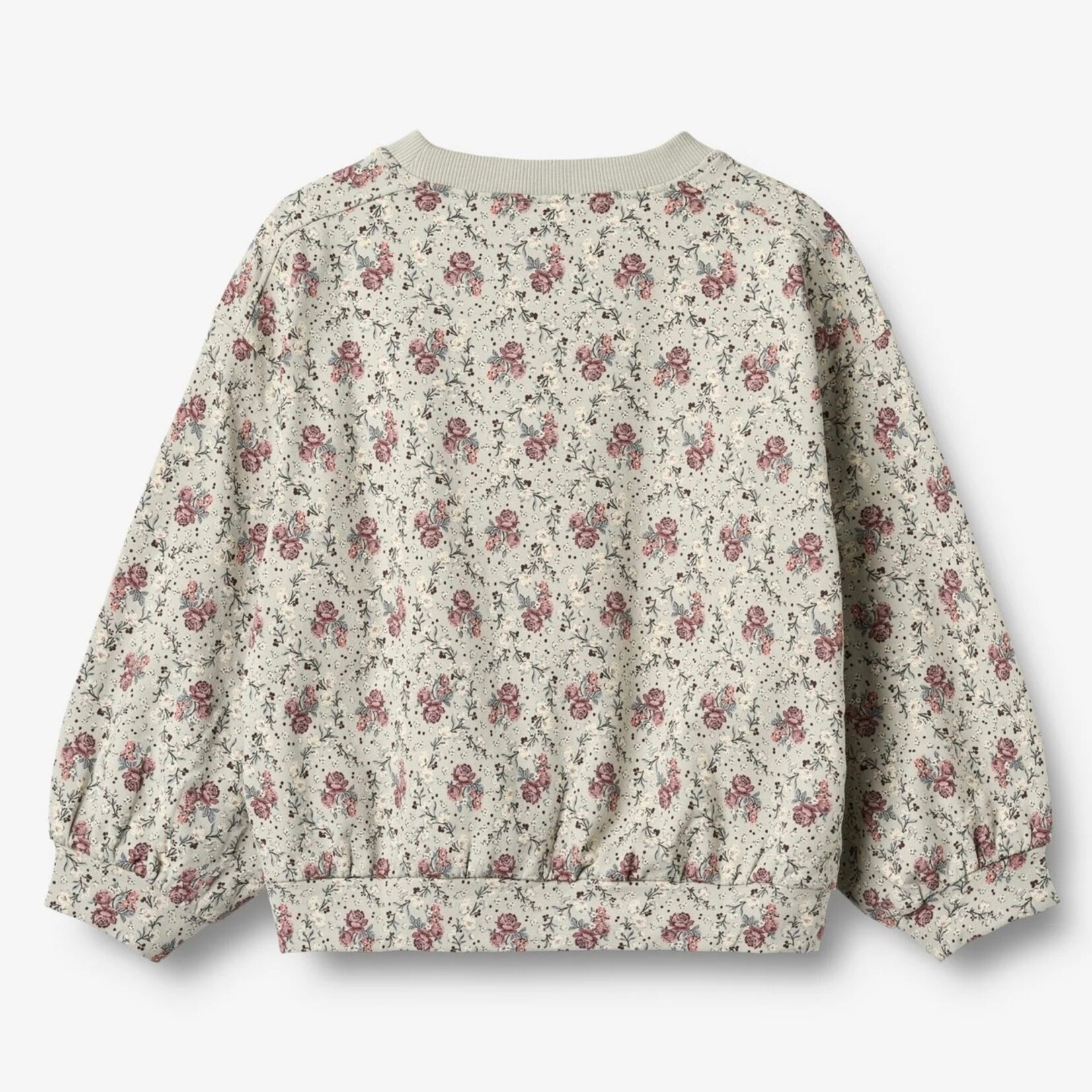 Wheat Wheat - L/S Lia Sweatshirt With Flowers