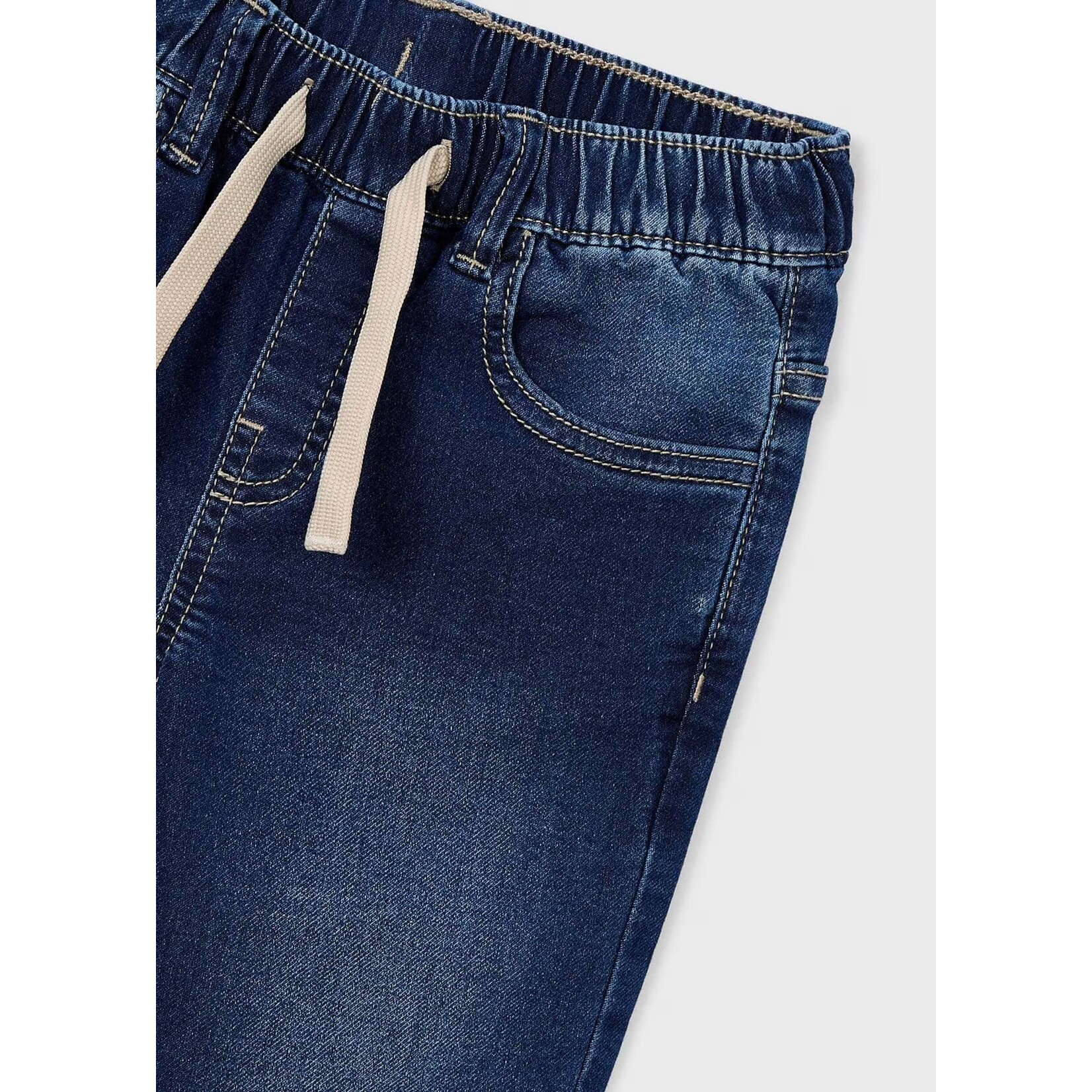 Mayoral Mayoral - Soft Denim Joggers With Drawstring (4566)