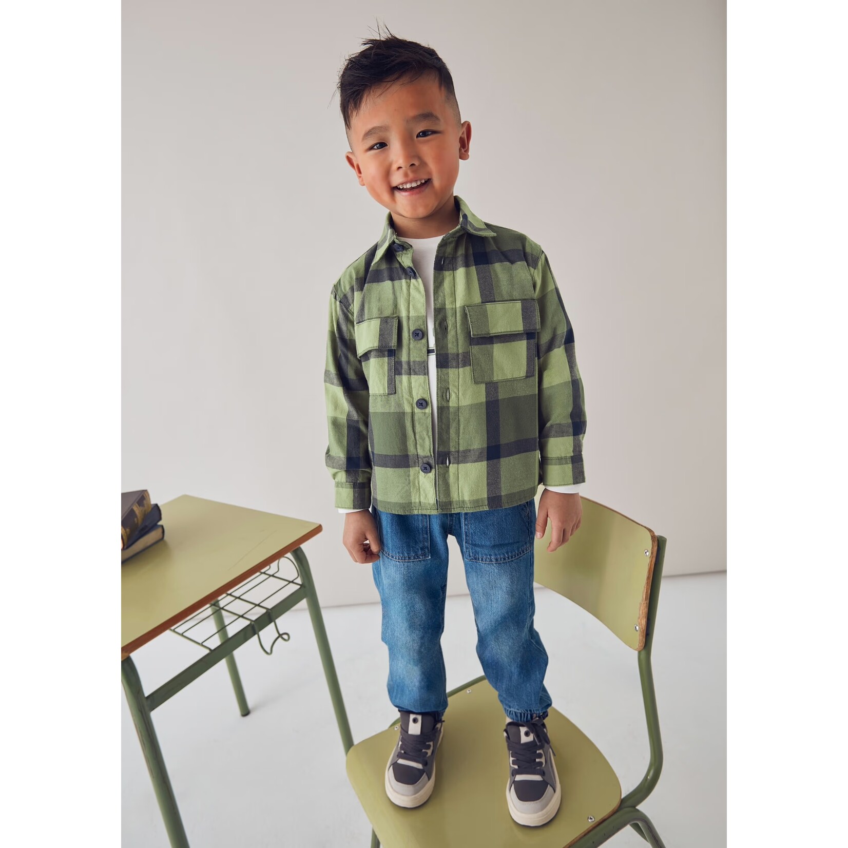 Mayoral Mayoral - Checked Overshirt (4123)