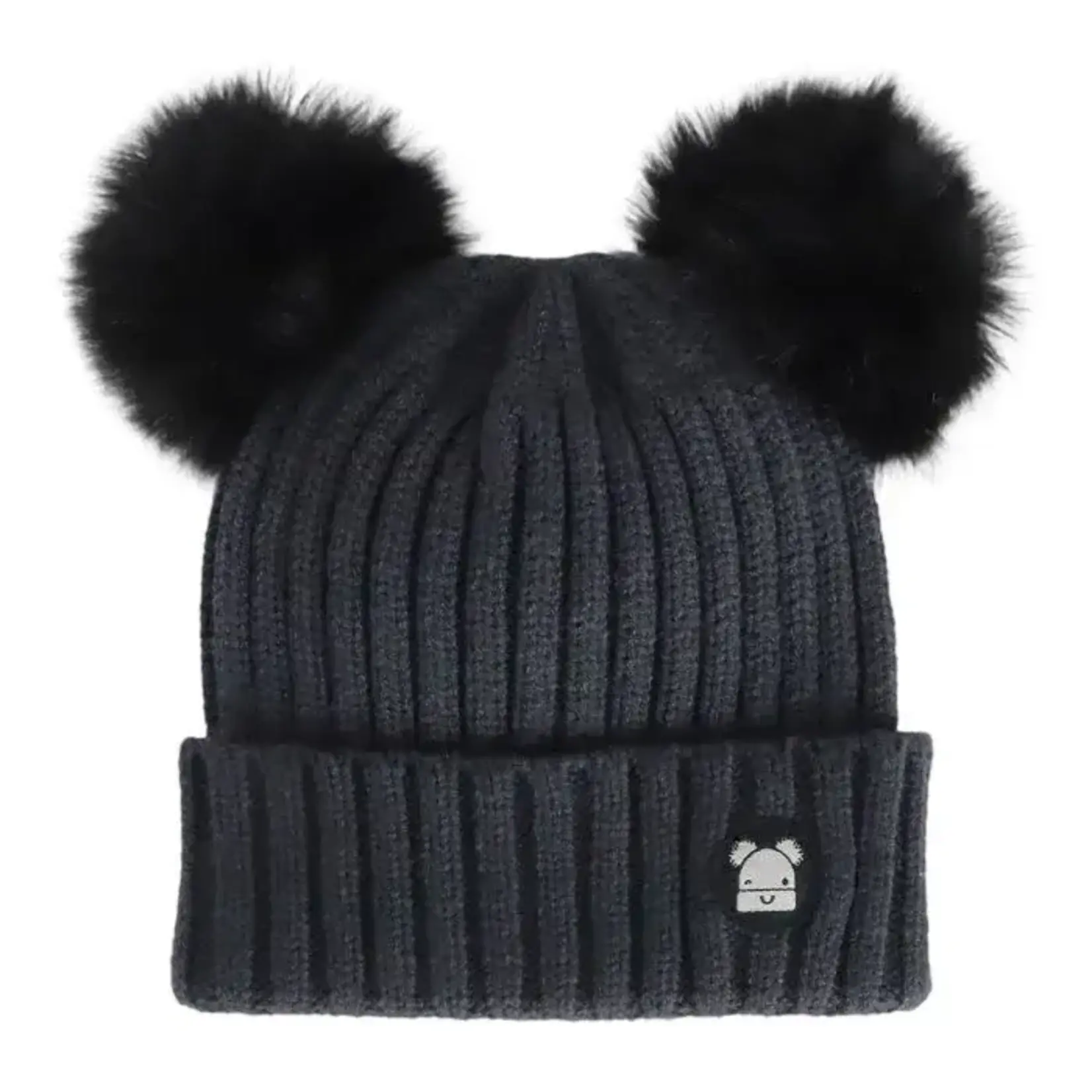 Calikids Calikids - Double Pom Knit Toque