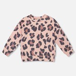 Deux Par Deux Deux Par Deux - Printed Leopard Sweatshirt