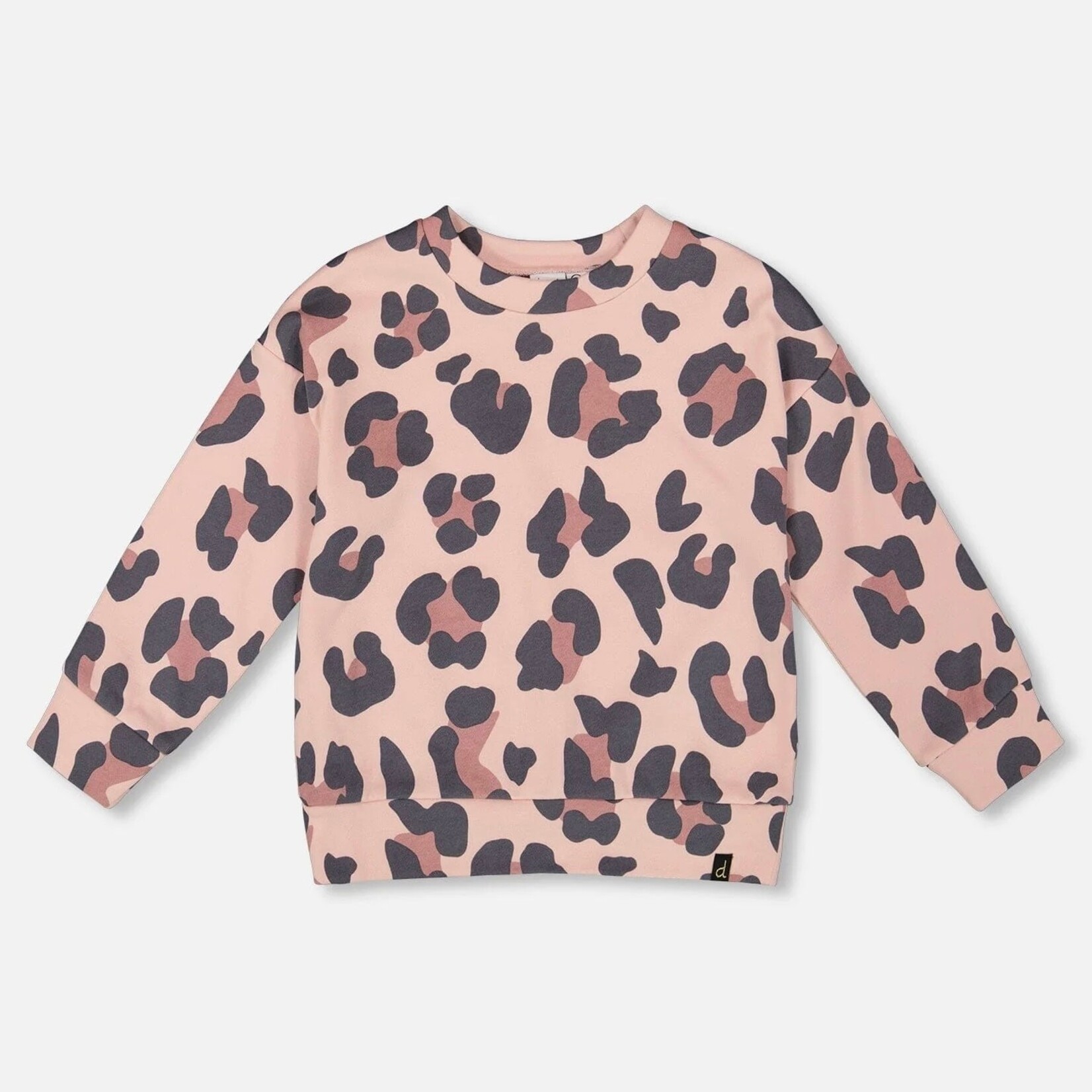 Deux Par Deux Deux Par Deux - Printed Leopard Sweatshirt