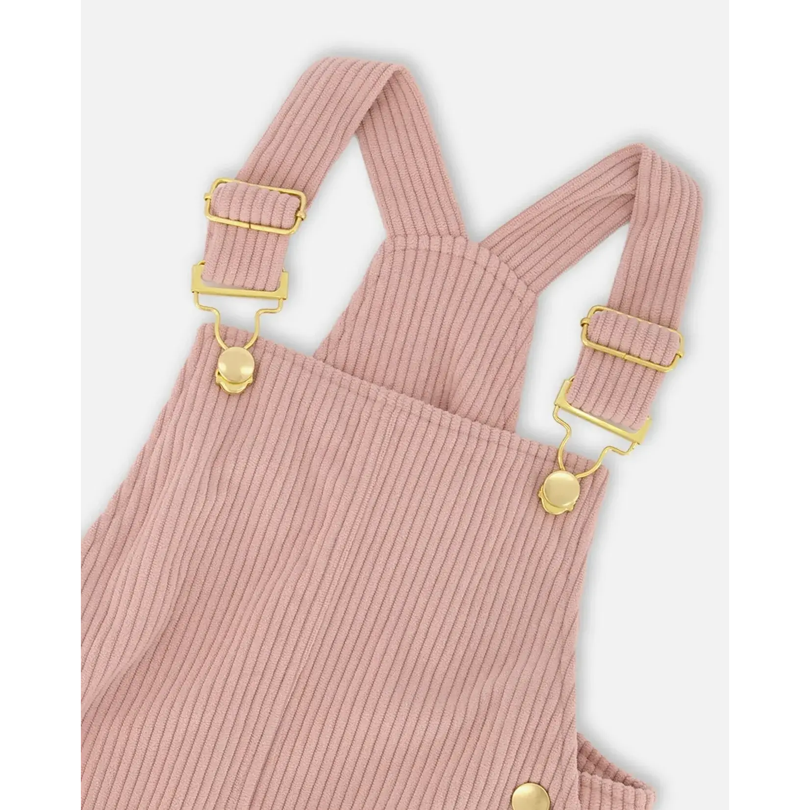 Deux Par Deux Deux Par Deux - Corduroy Overall Dress