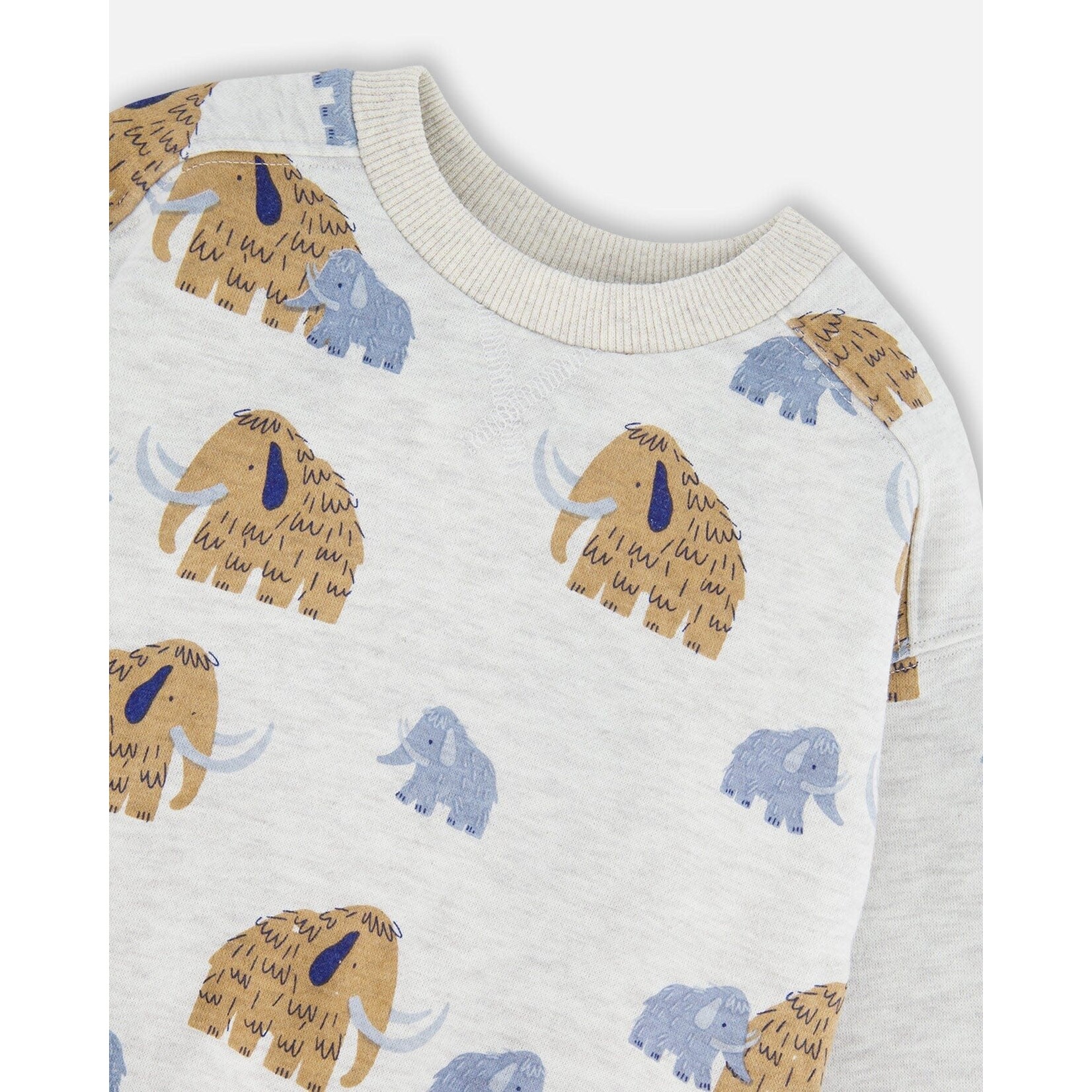 Deux Par Deux Deux Par Deux - Fleece Mammoths Sweatshirt