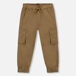 Deux Par Deux Deux Par Deux - Stretch Twill Joggers With Cargo Pockets