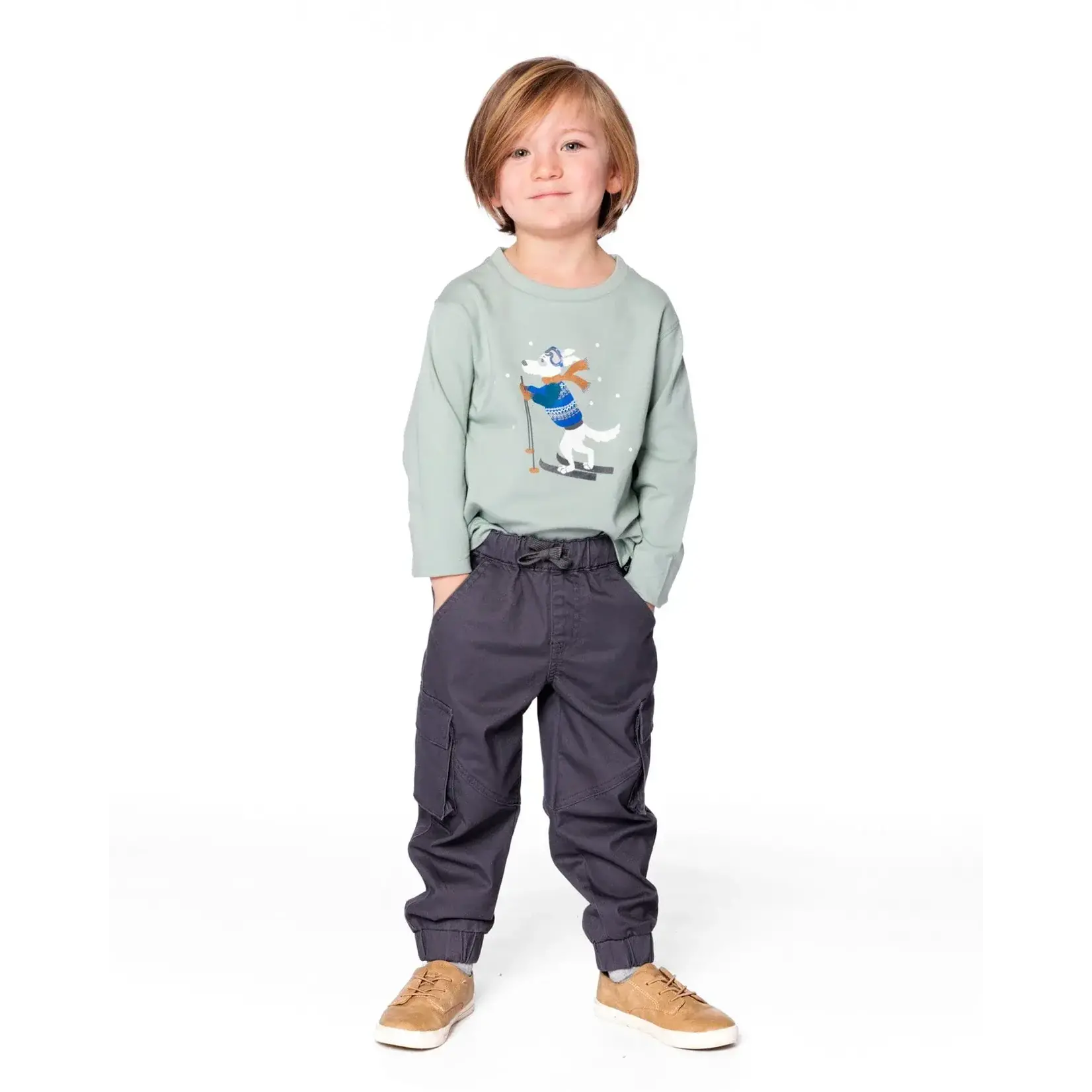 Deux Par Deux Deux Par Deux - Stretch Twill Joggers