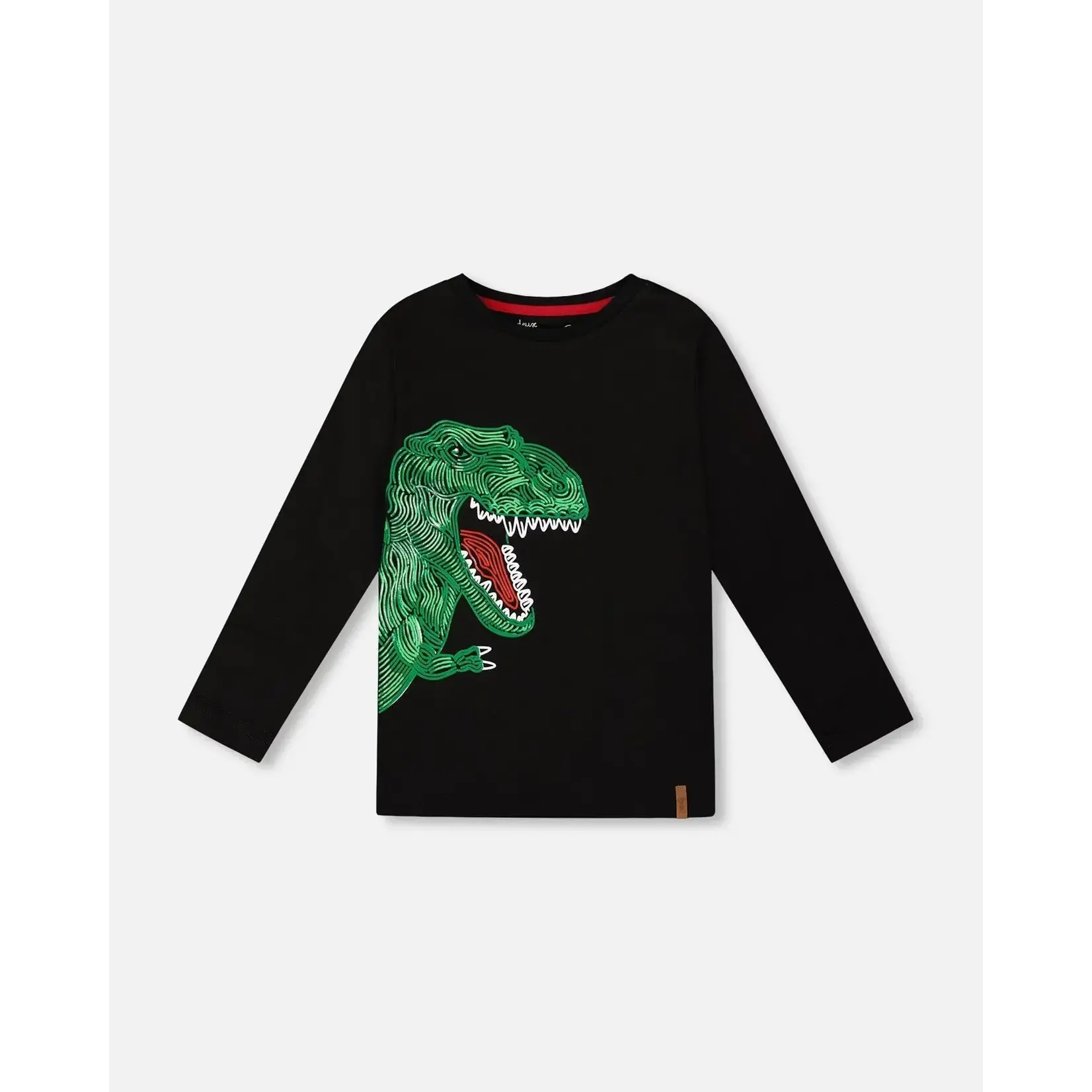 Deux Par Deux Deux Par Deux - Organic Dinosaur L/S T-Shirt