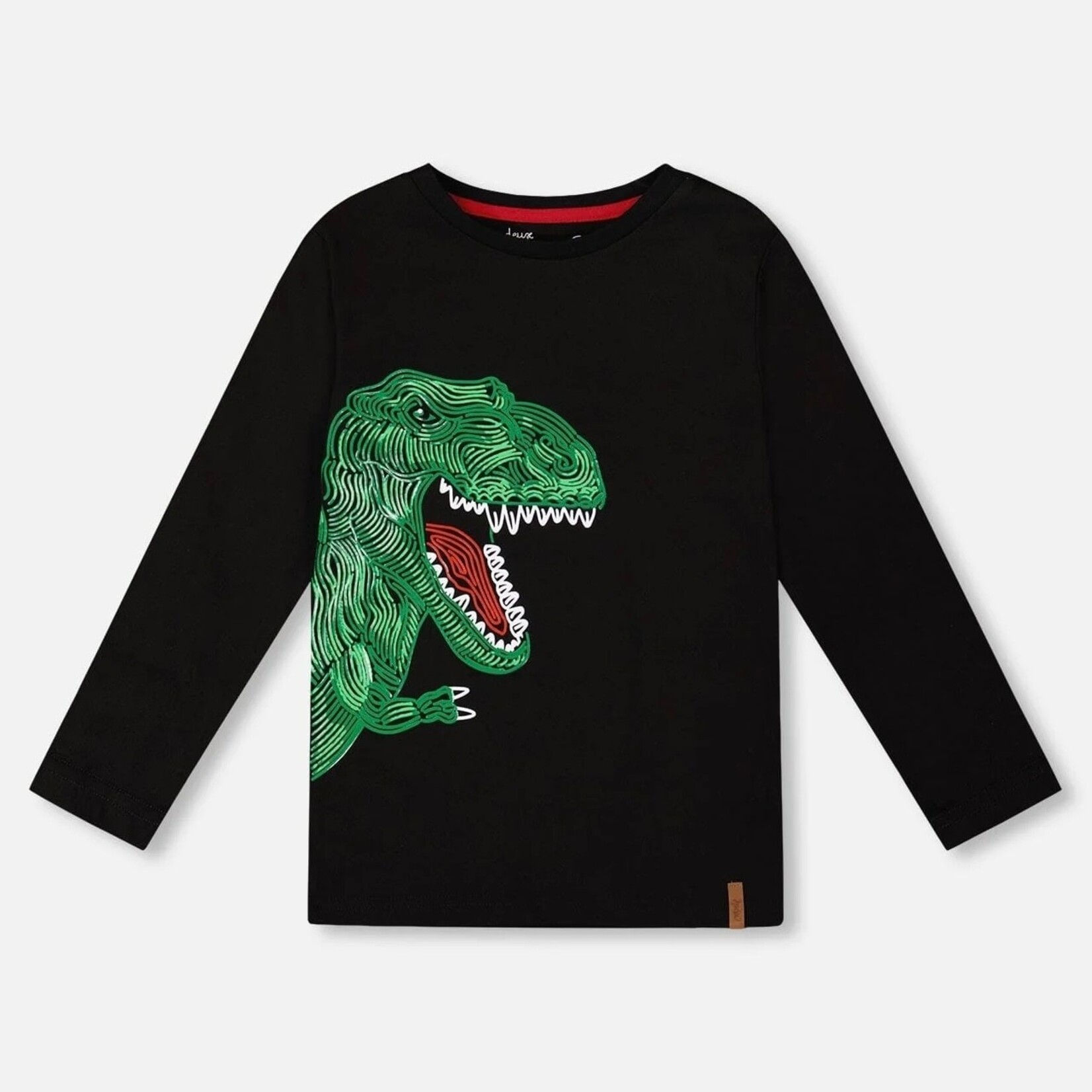 Deux Par Deux Deux Par Deux - Organic Dinosaur L/S T-Shirt