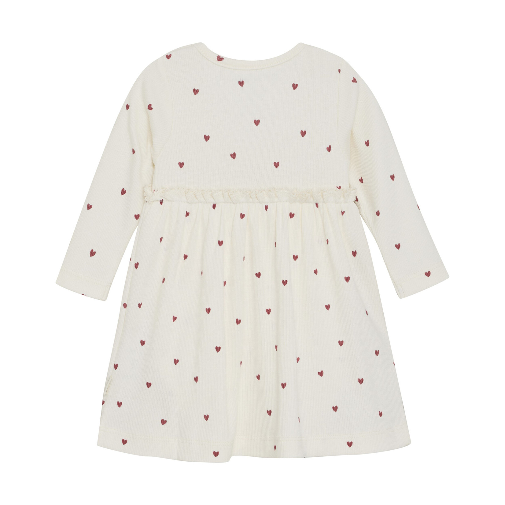 MinyMo Minymo - Ribbed Heart Dress