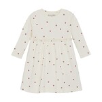 MinyMo Minymo - Ribbed Heart Dress