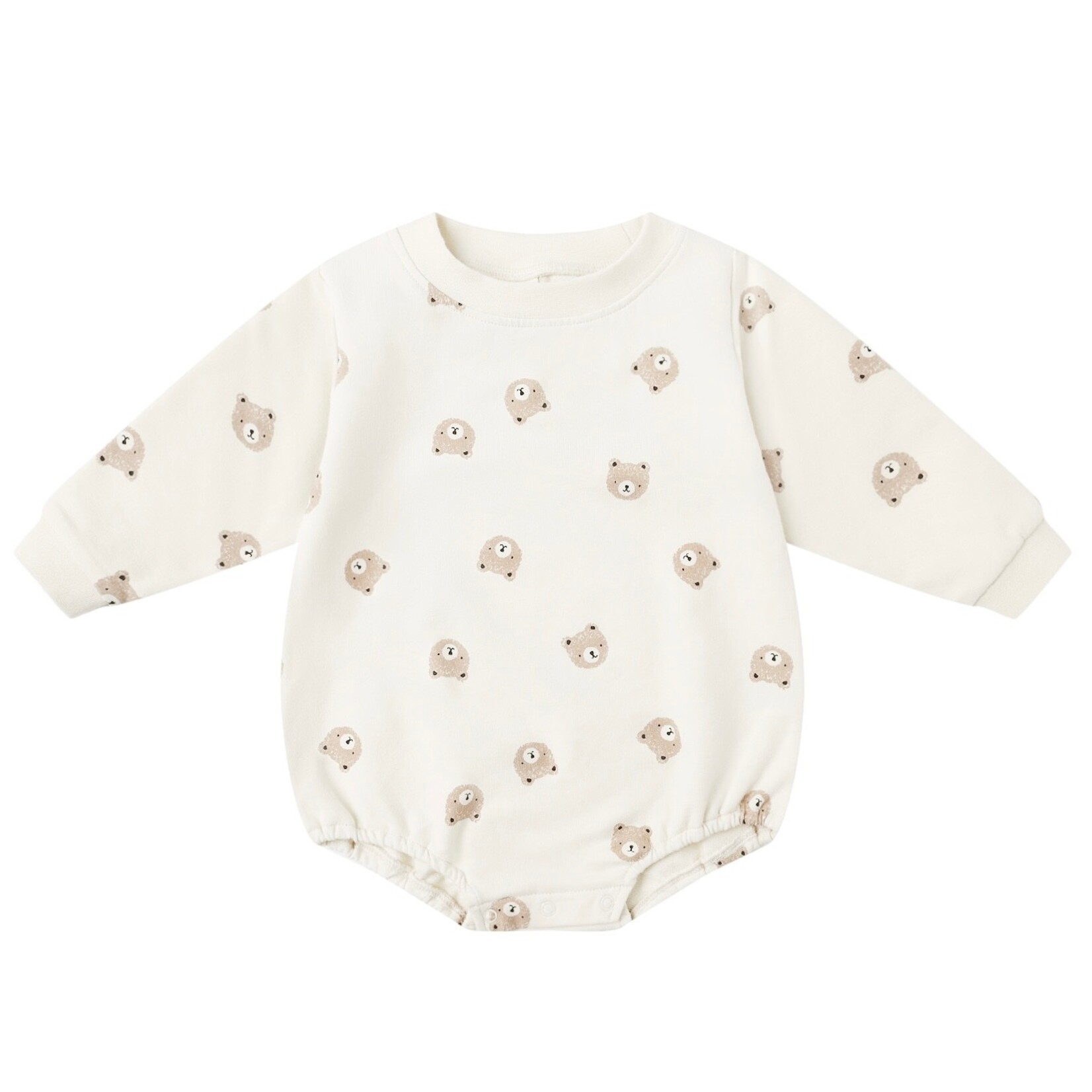 Quincy Mae Quincy Mae - Crewneck Bubble Romper