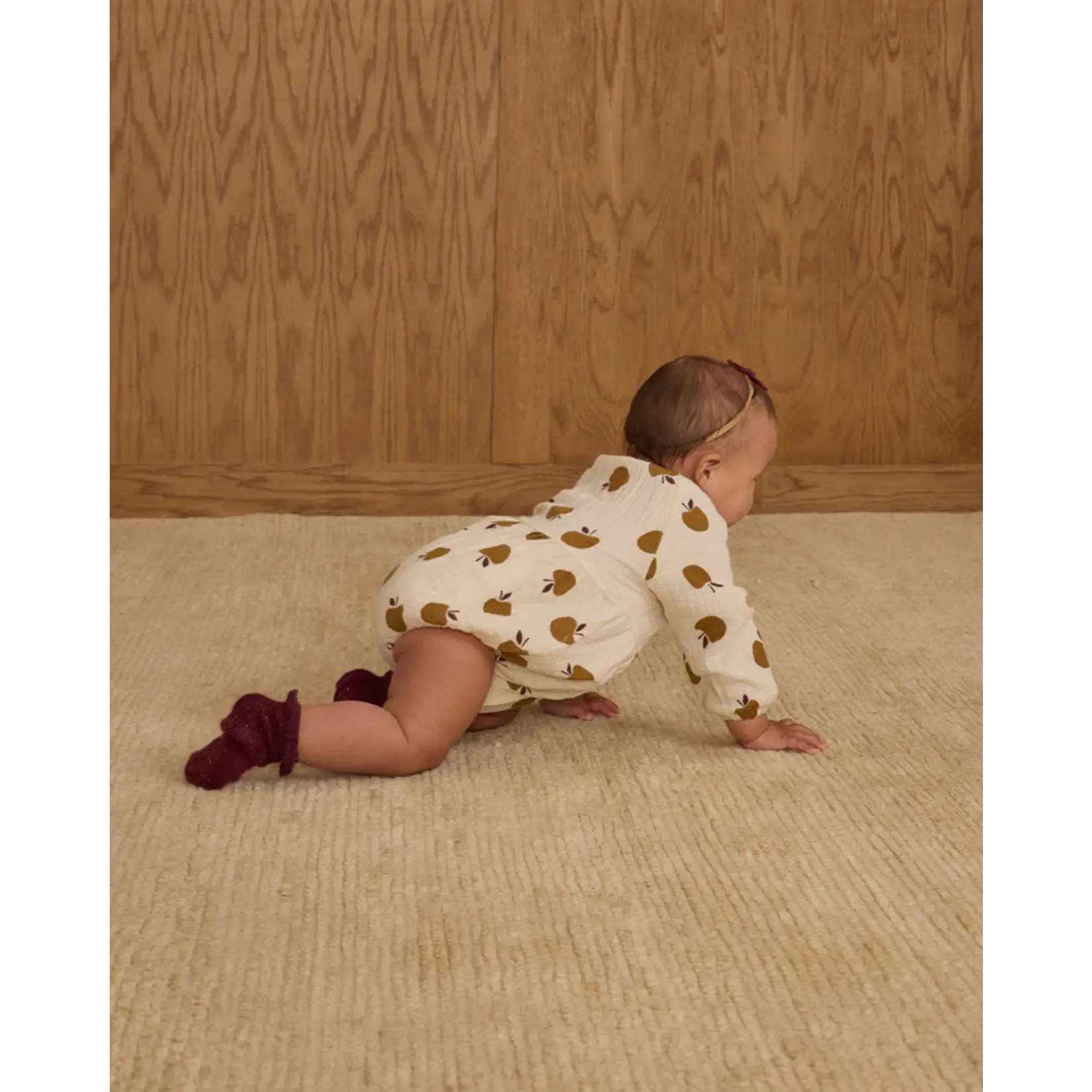 Rylee + Cru Rylee + Cru - Long Sleeve Bubble Romper