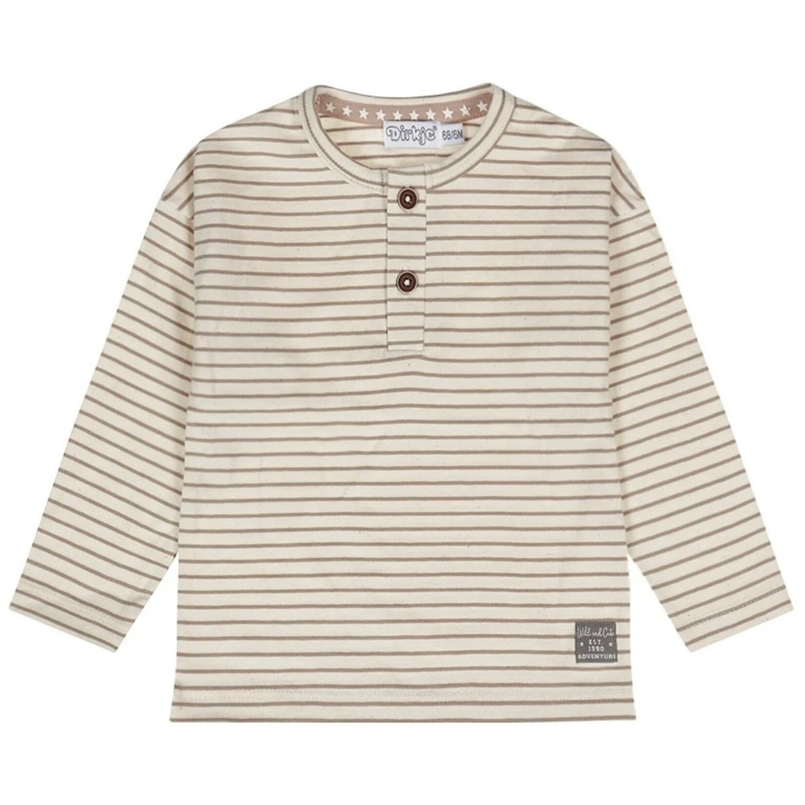 Dirkje Dirkje - Striped Henley Shirt