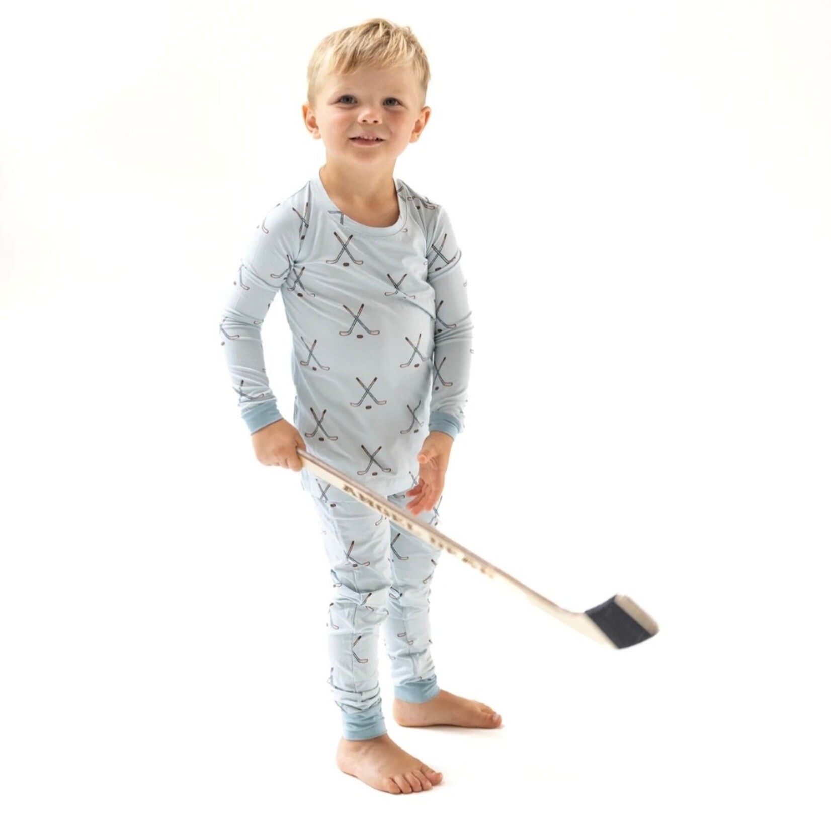 Angel Dear Angel Dear - L/S Hockey PJ Set