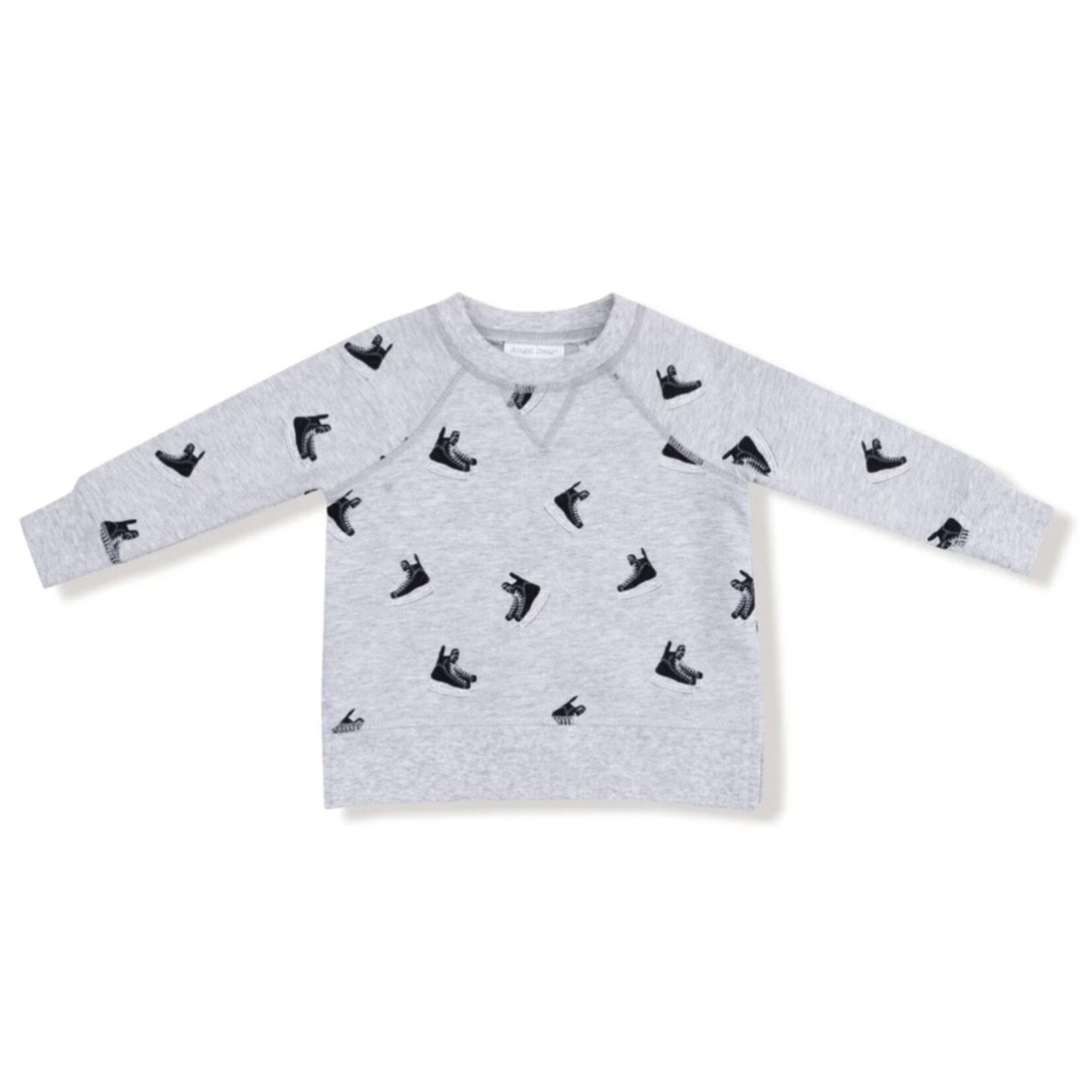 Angel Dear Angel Dear - French Terry Hockey Raglan Sweatshirt With Jogger