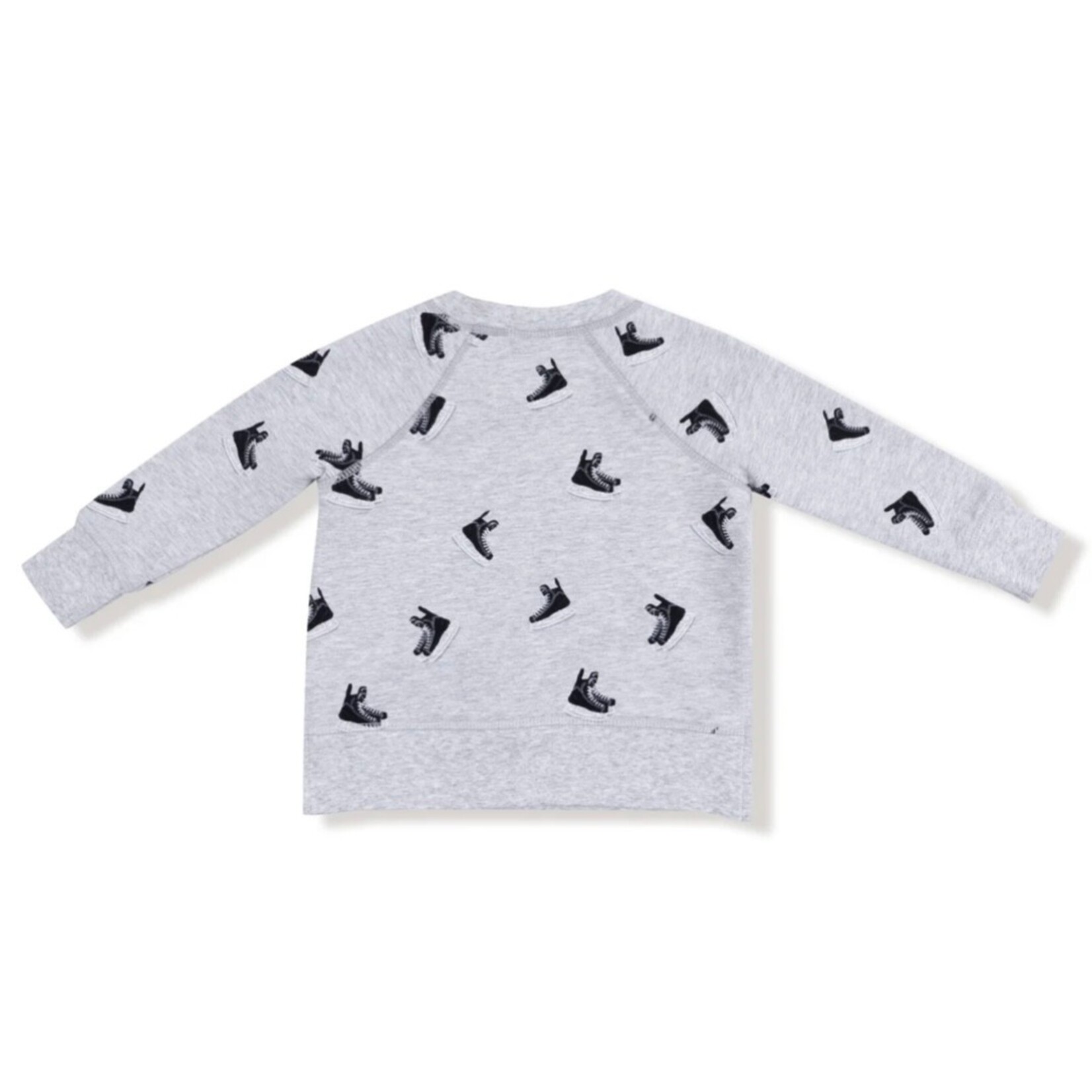 Angel Dear Angel Dear - French Terry Hockey Raglan Sweatshirt With Jogger
