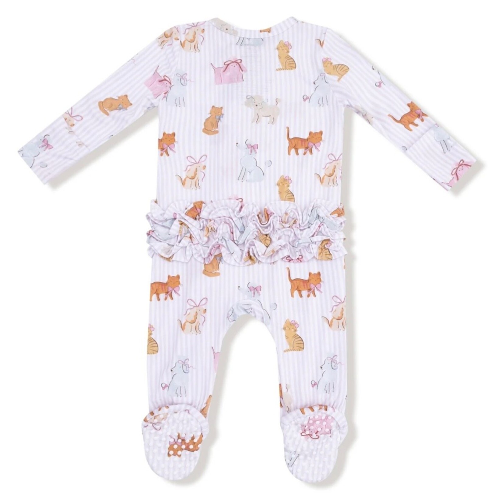 Angel Dear Angel Dear - Fancy Pets  2 Way Zipper Ruffle Footie