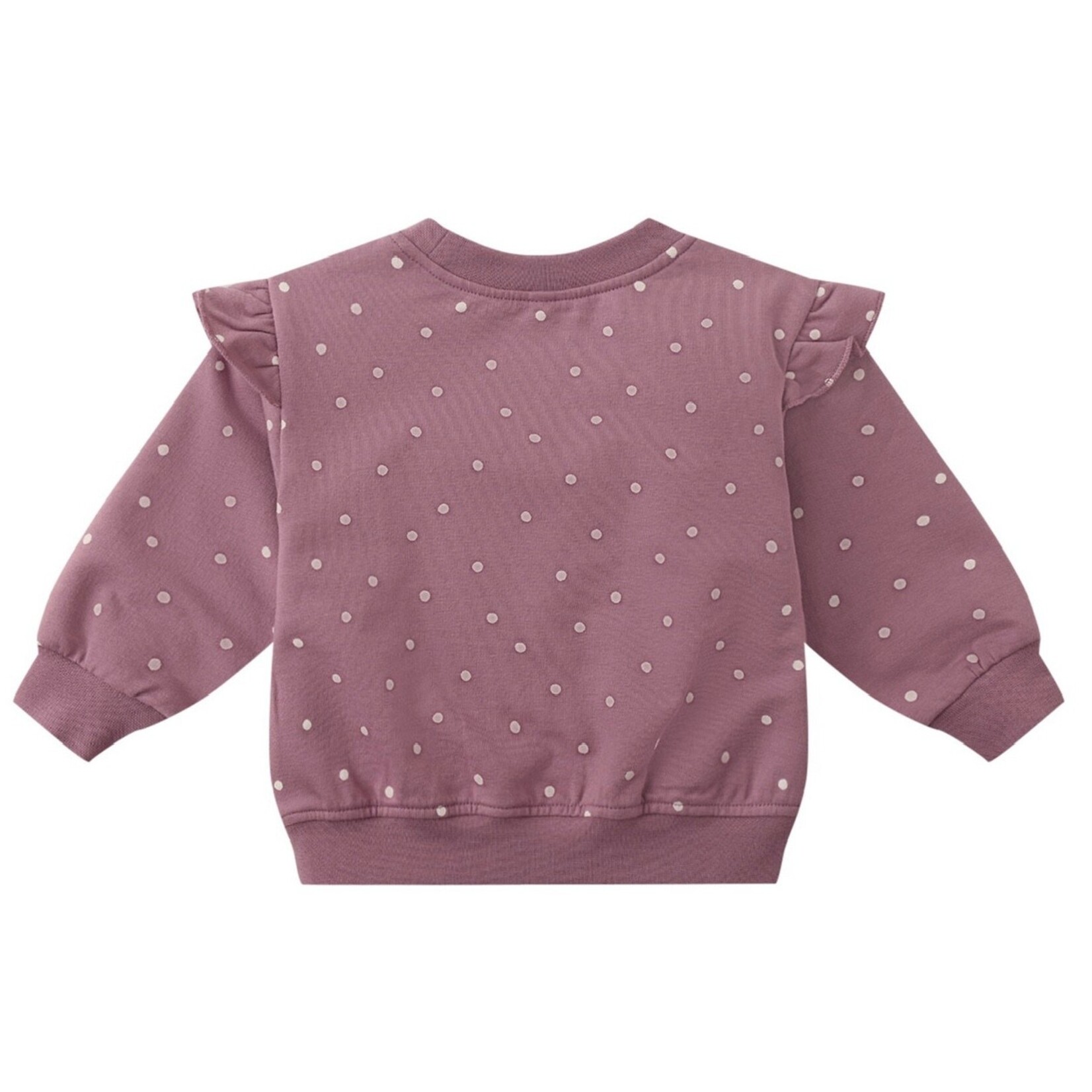 Quincy Mae Quincy Mae - Ruffle Fleece Sweatshirt