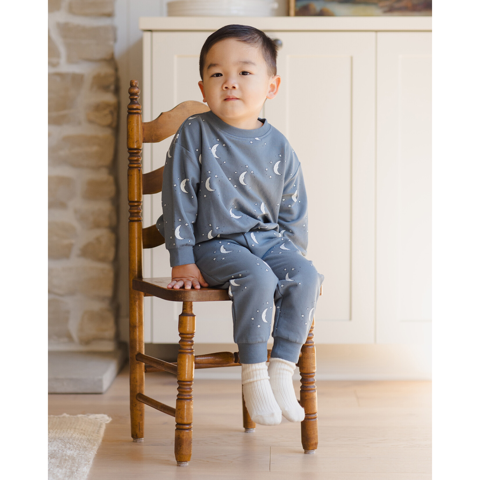 Quincy Mae Quincy Mae - Relaxed Fleece Sweatshirt