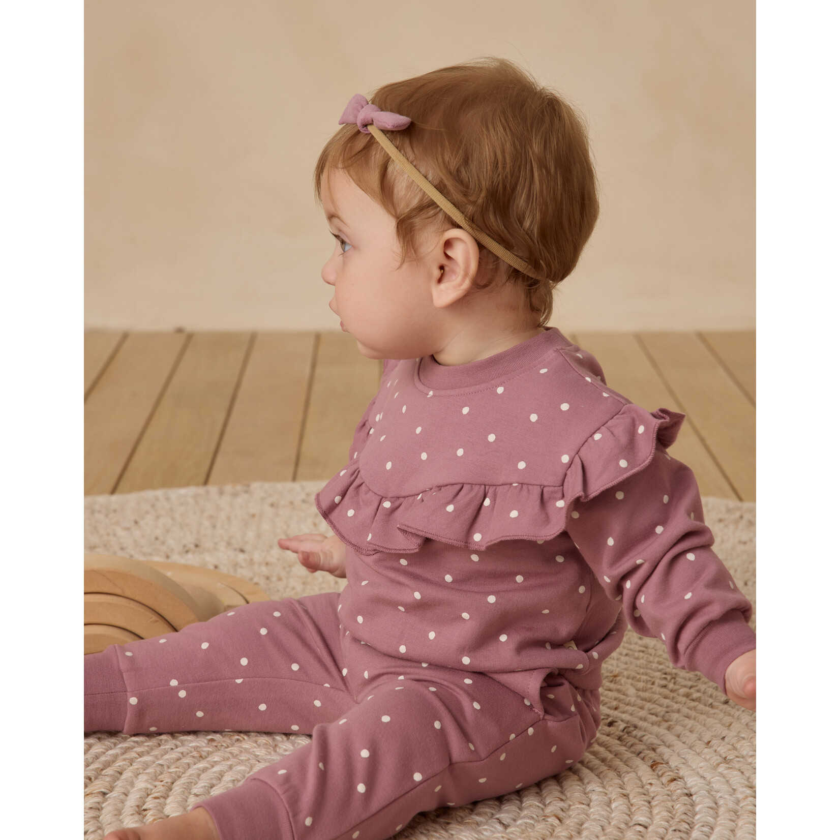 Quincy Mae Quincy Mae - Relaxed Fleece Sweatpant